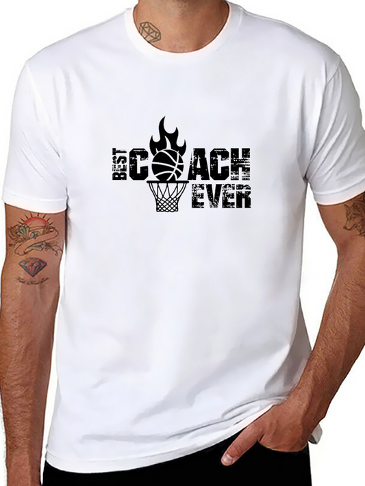 Best Coach Ever Basketball T-Shirt