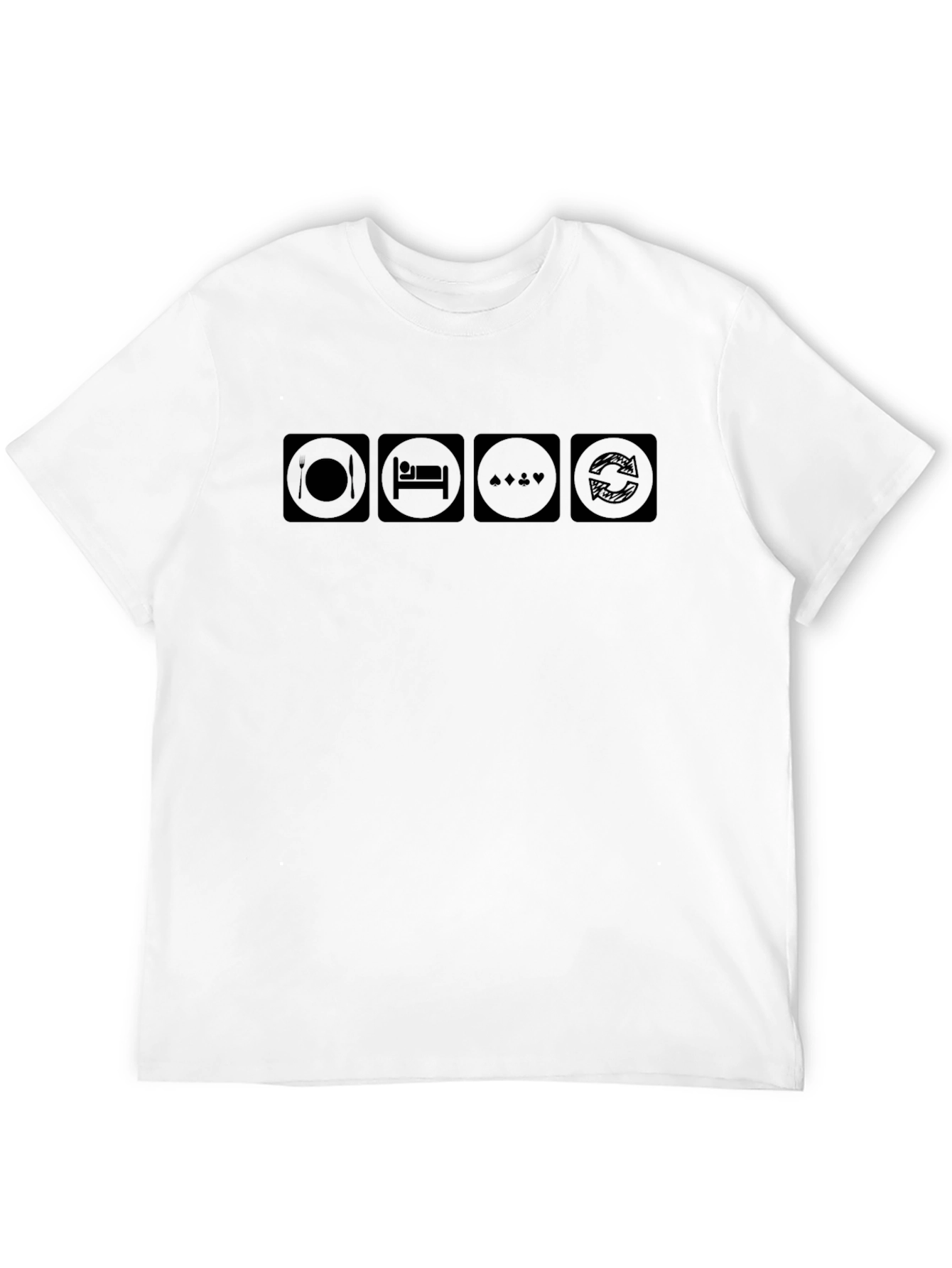 Eat Sleep Game Repeat T-Shirt - Gamer Life