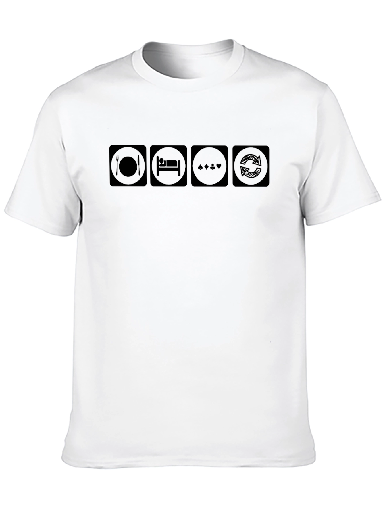 Eat Sleep Game Repeat T-Shirt - Gamer Life