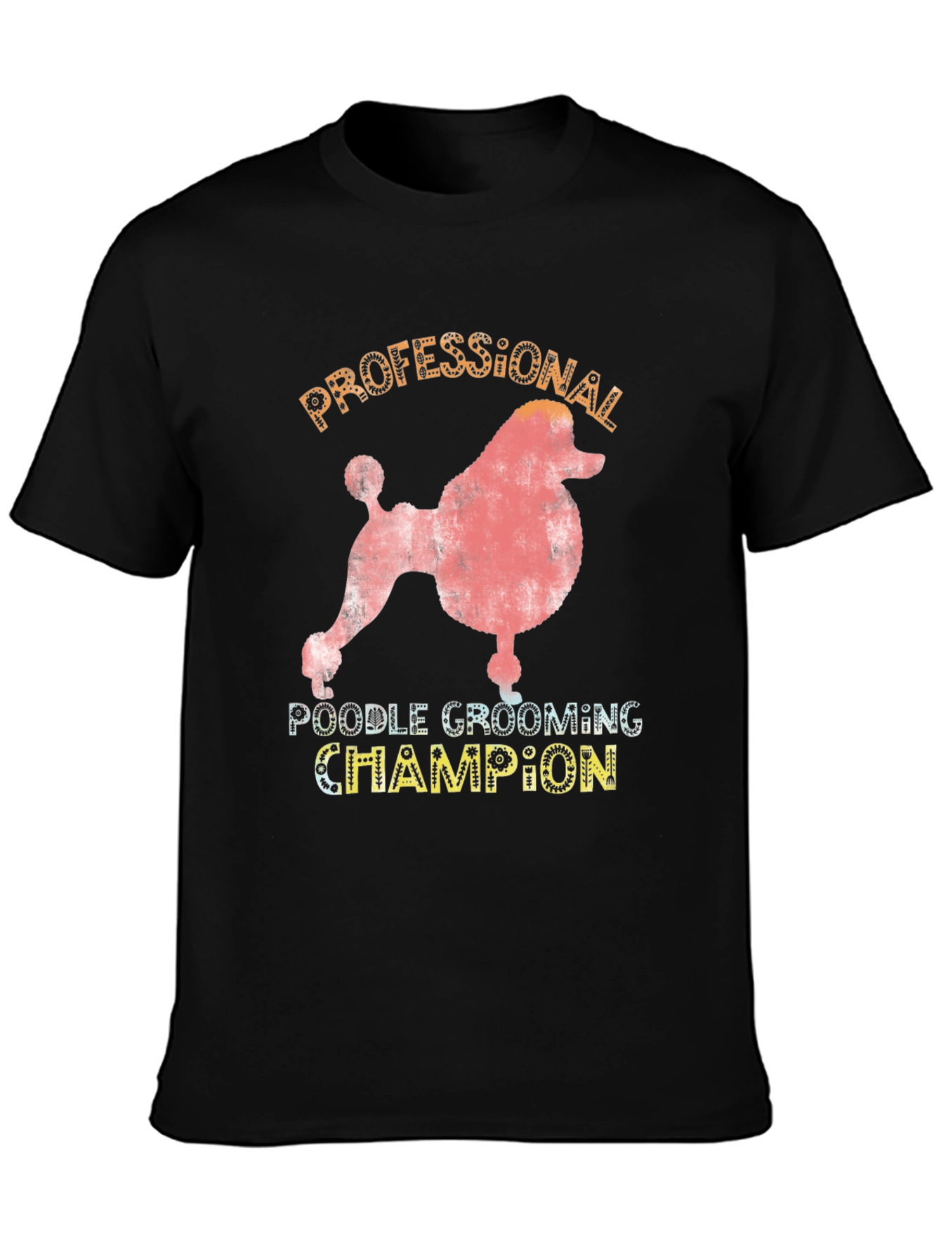 Professional Poodle Grooming Champion T-Shirt