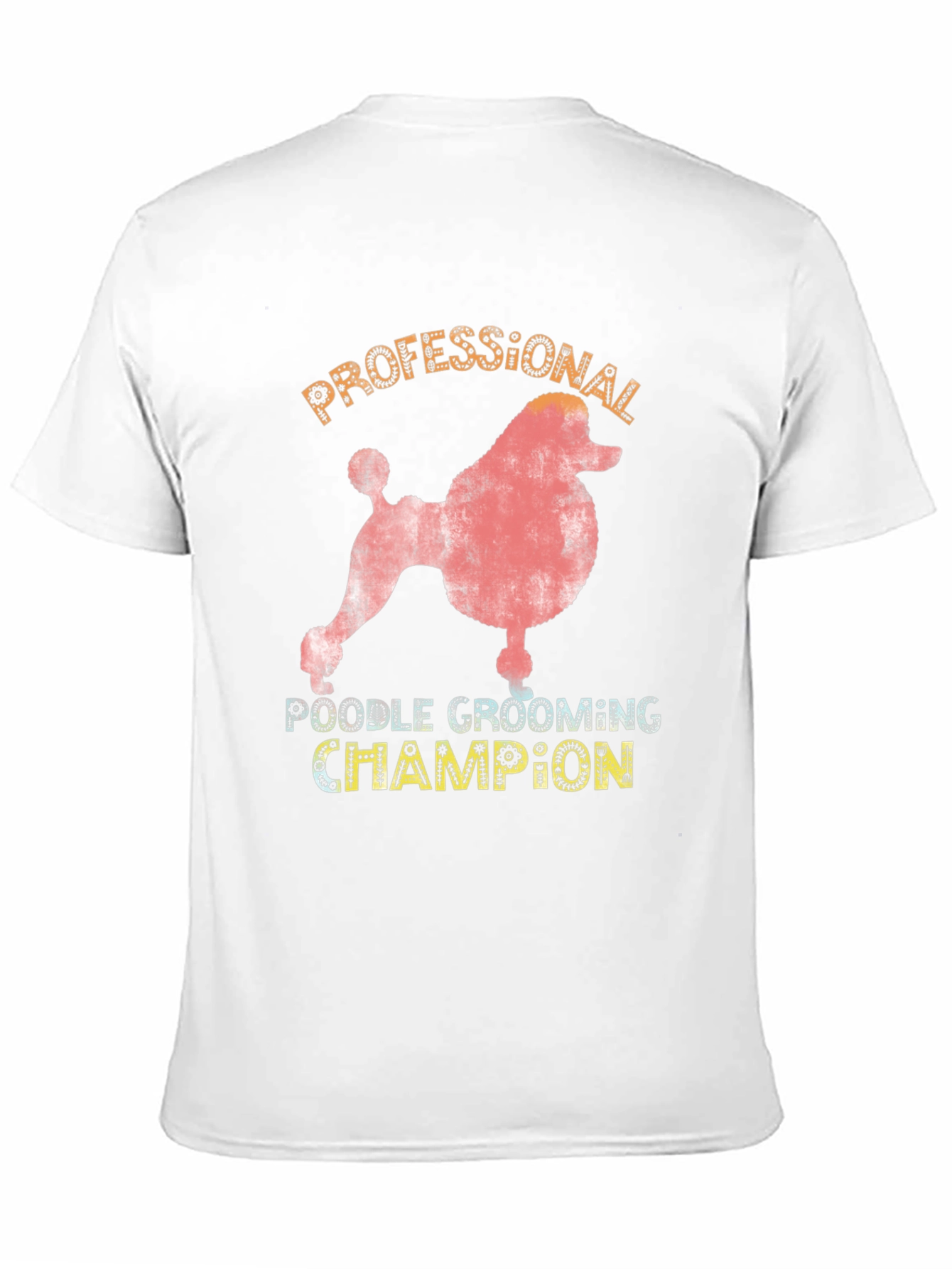 Professional Poodle Grooming Champion T-Shirt