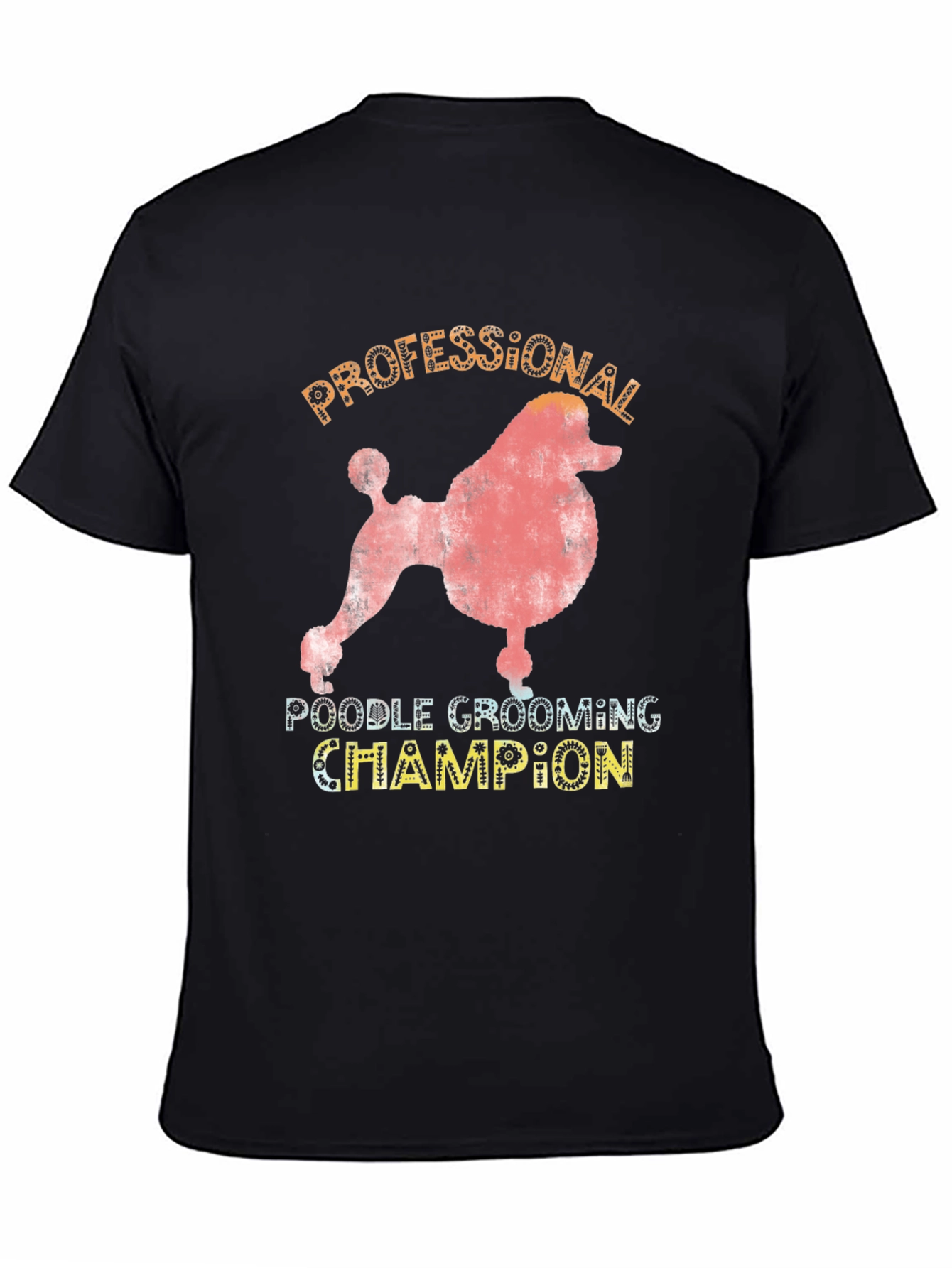 Professional Poodle Grooming Champion T-Shirt