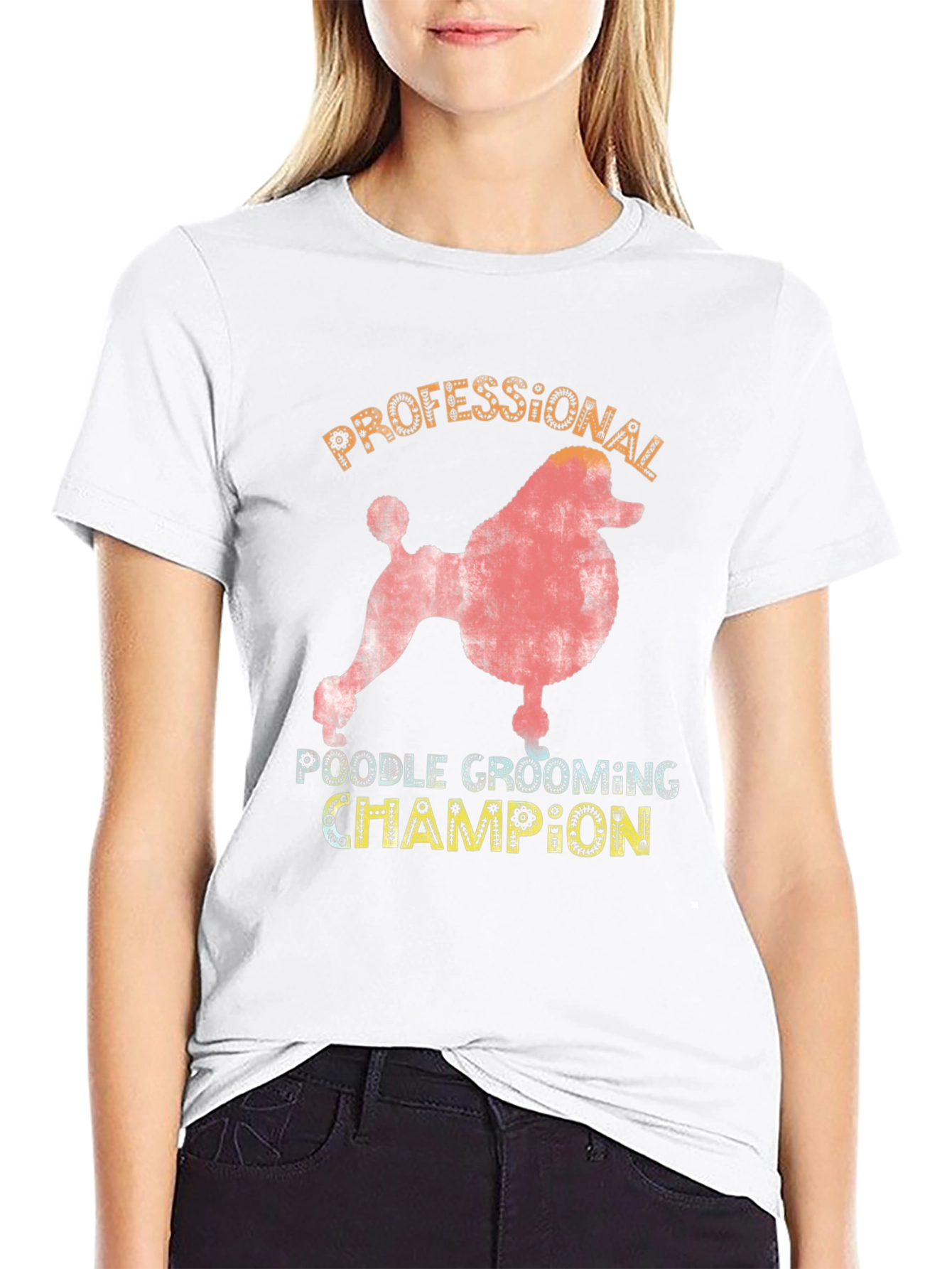 Professional Poodle Grooming Champion T-Shirt