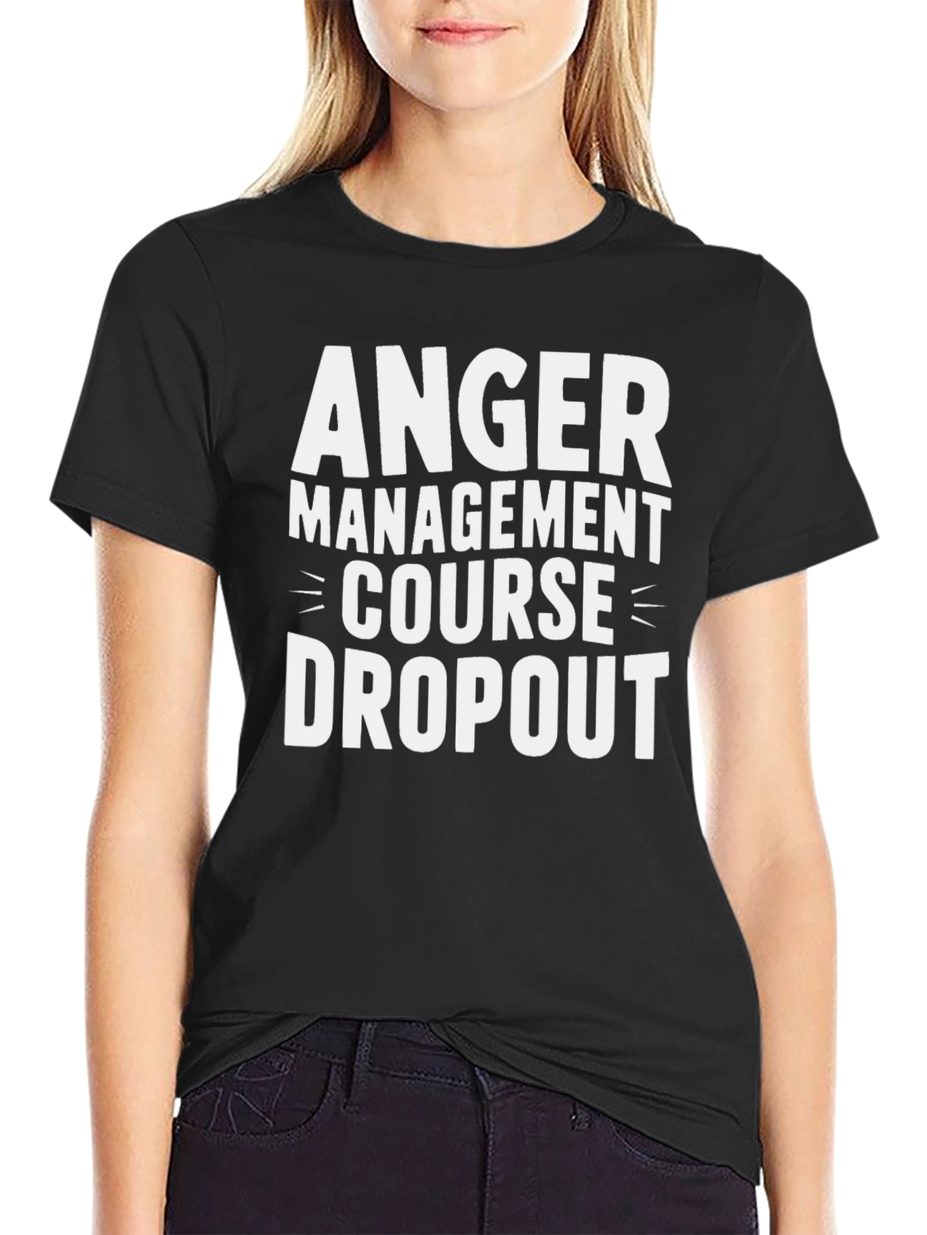 Anger Management Dropout Graphic Tee