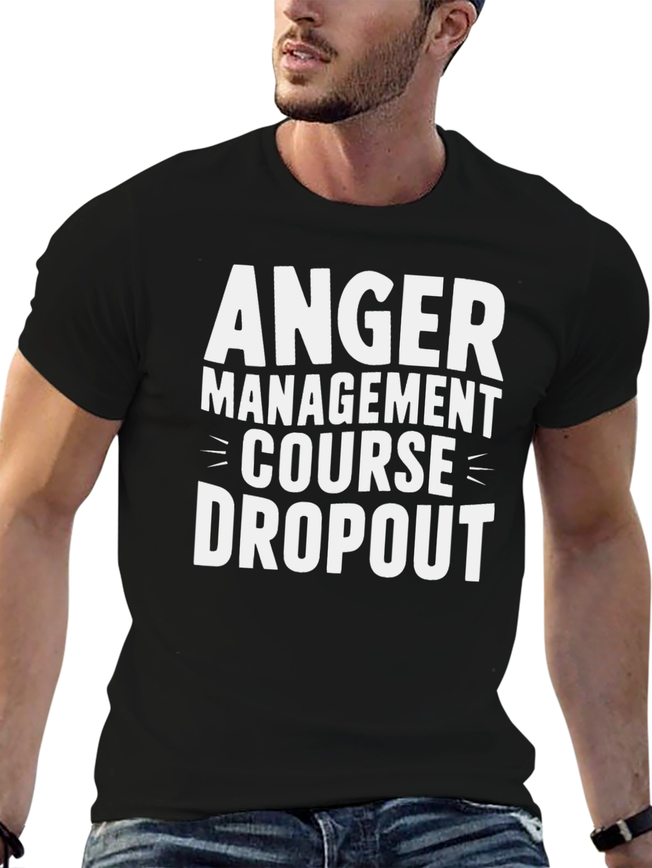 Anger Management Dropout Graphic Tee