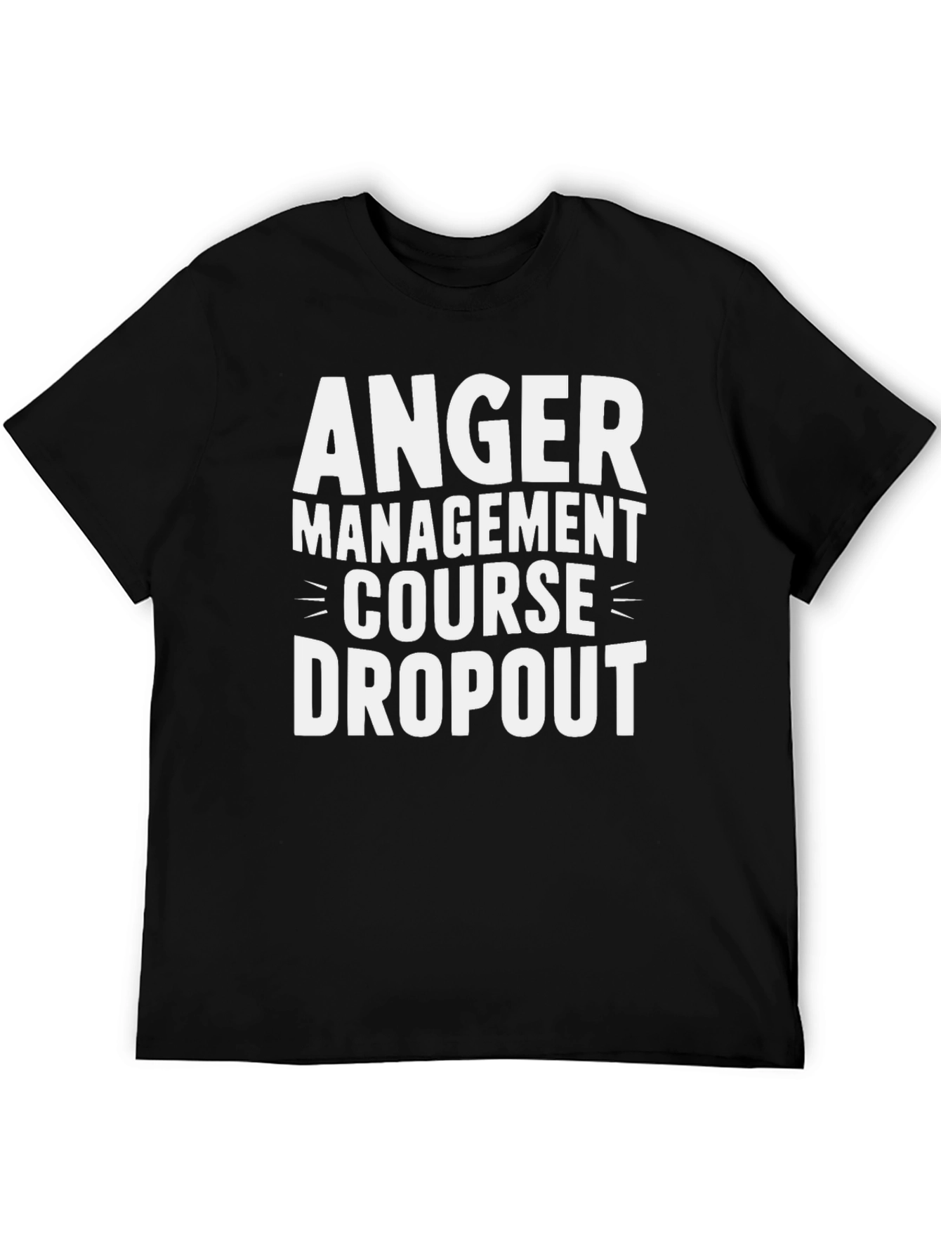 Anger Management Dropout Graphic Tee