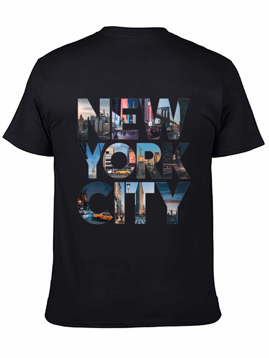 New York City Skyline Black T-Shirt