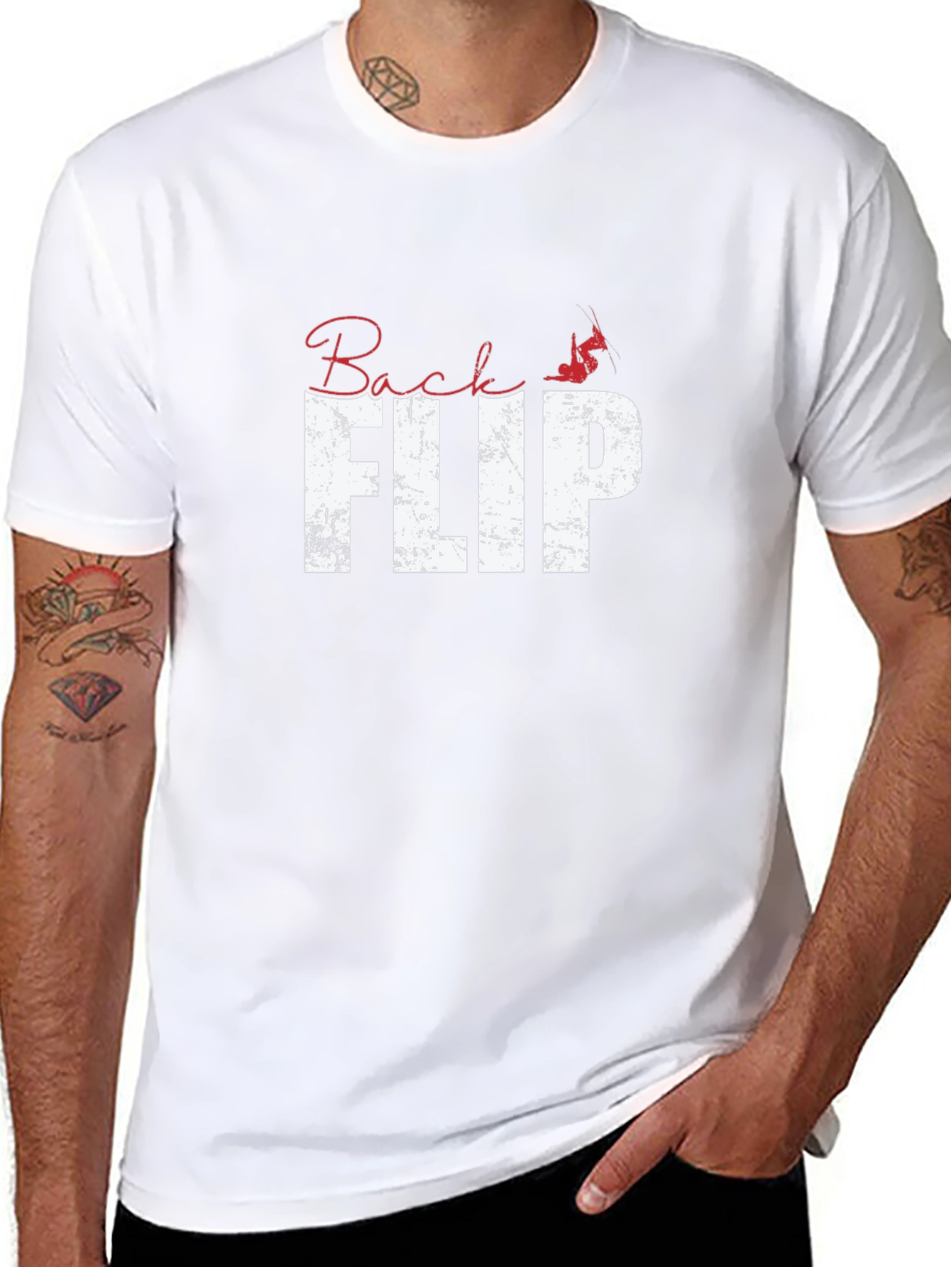 Backflip Graphic T-Shirt - Stylish Activewear