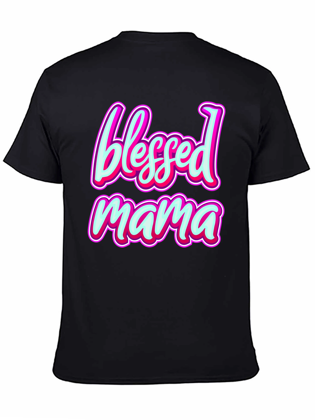 Blessed Mama Graphic Tee - Stylish Comfort Fit