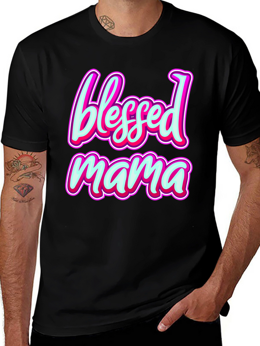 Blessed Mama Graphic Tee - Stylish Comfort Fit
