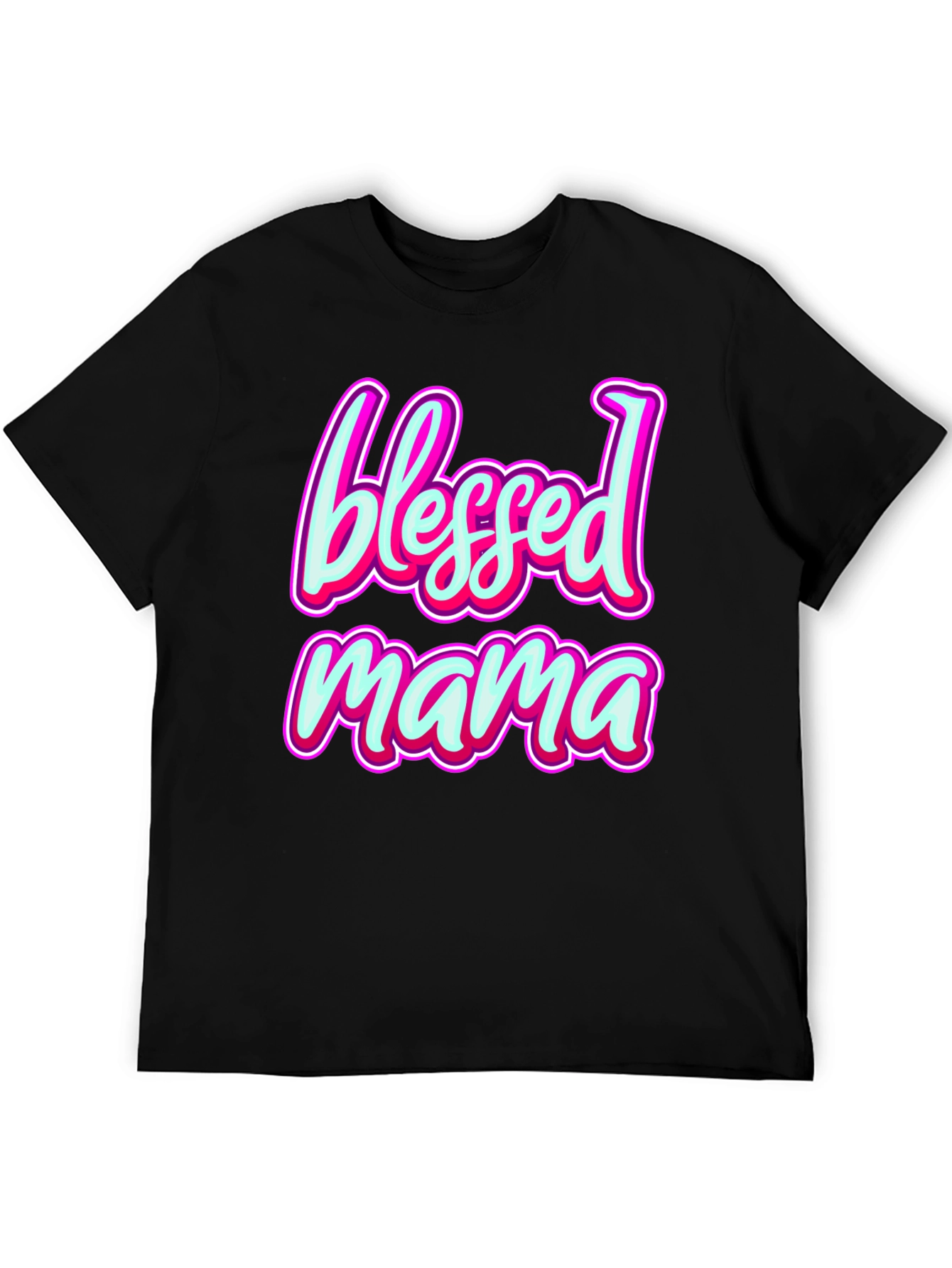 Blessed Mama Graphic Tee - Stylish Comfort Fit