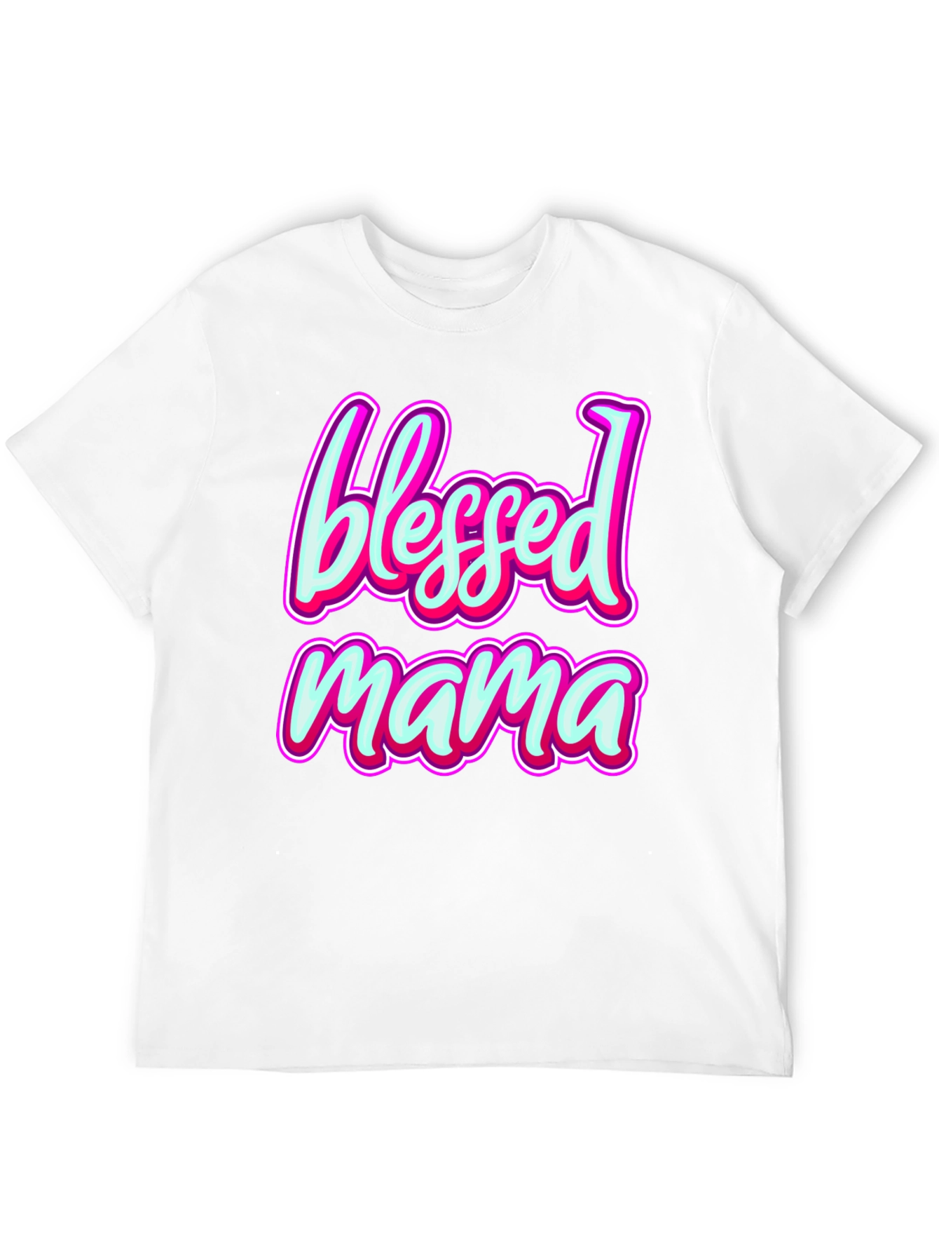 Blessed Mama Graphic Tee - Stylish Comfort Fit