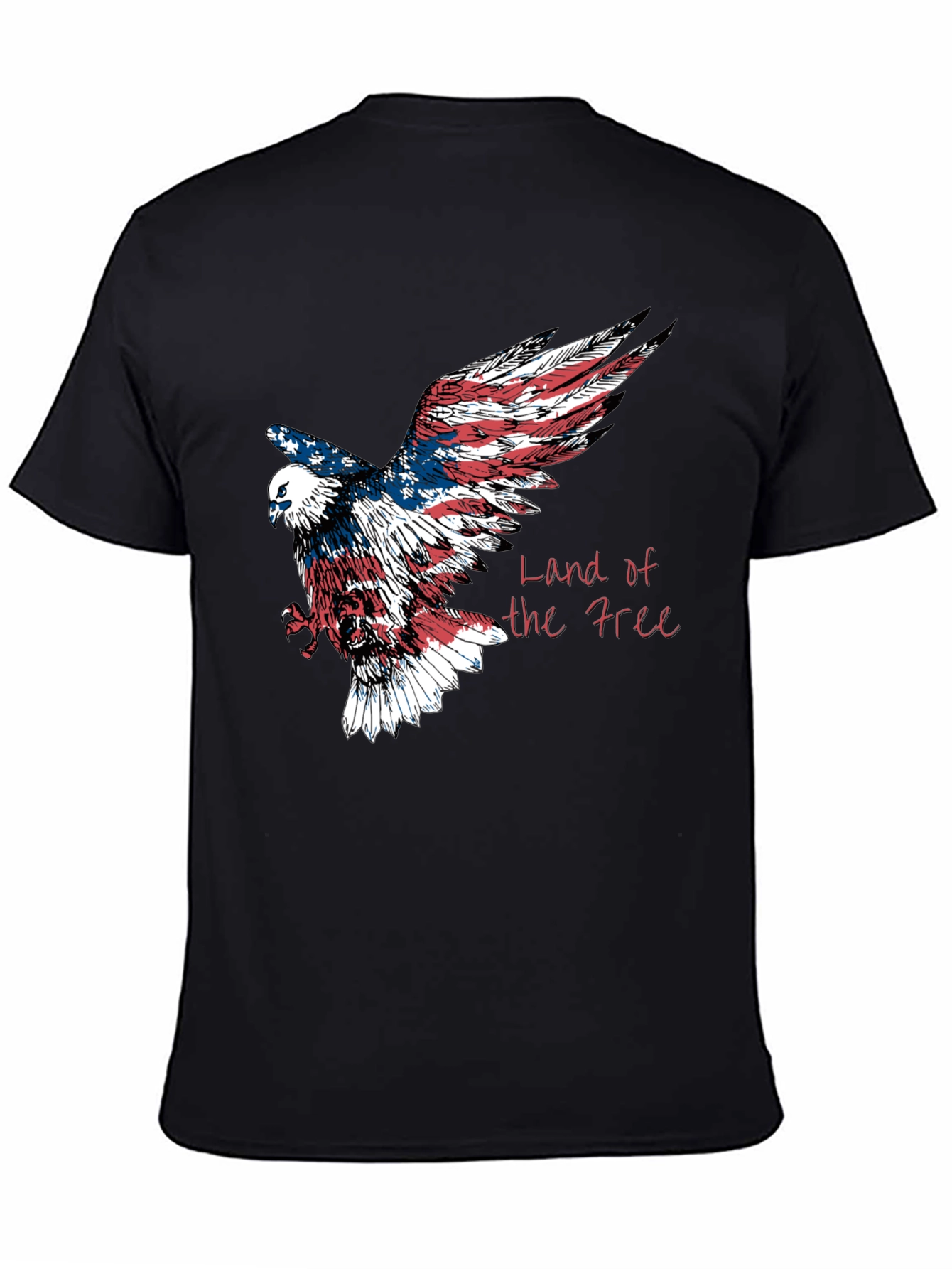 Land of the Free Eagle Graphic Tee