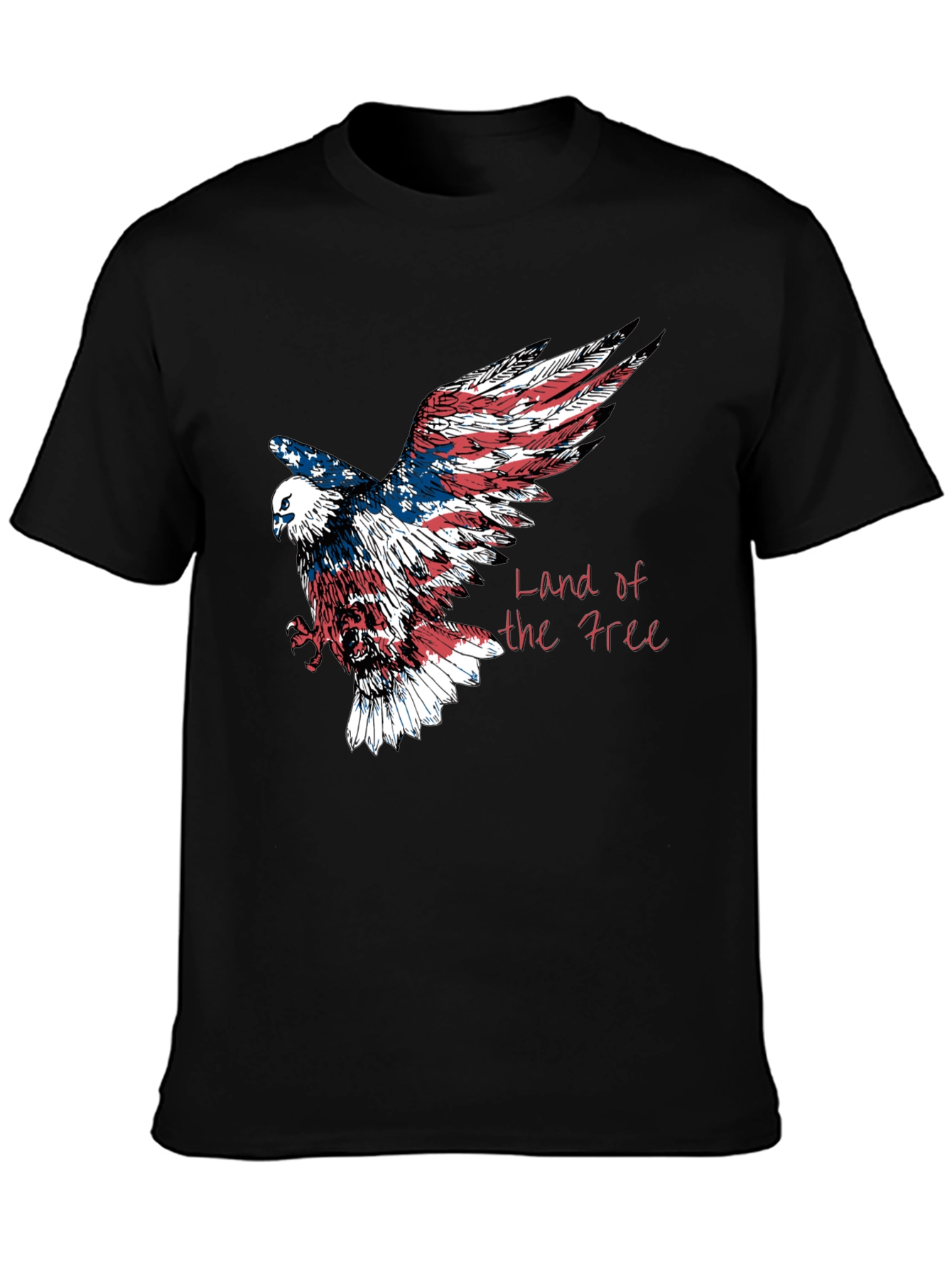 Land of the Free Eagle Graphic Tee