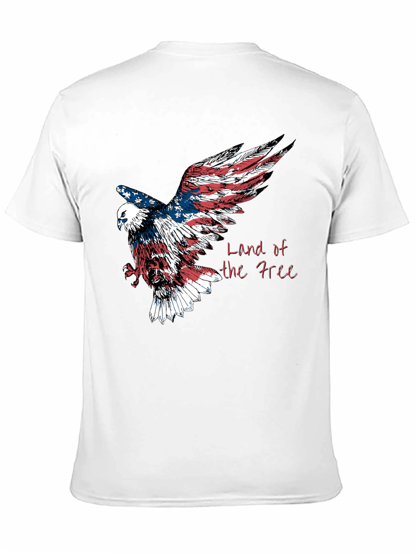 Land of the Free Eagle Graphic Tee