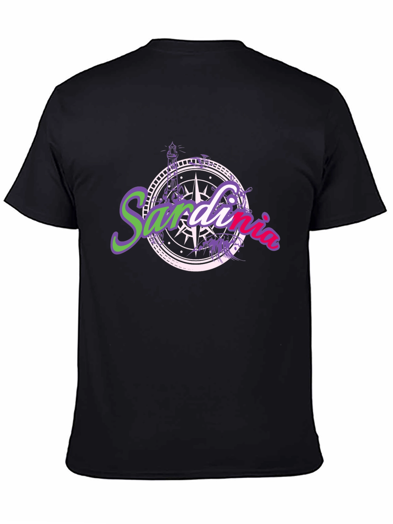 Sardinia Compass Graphic T-Shirt