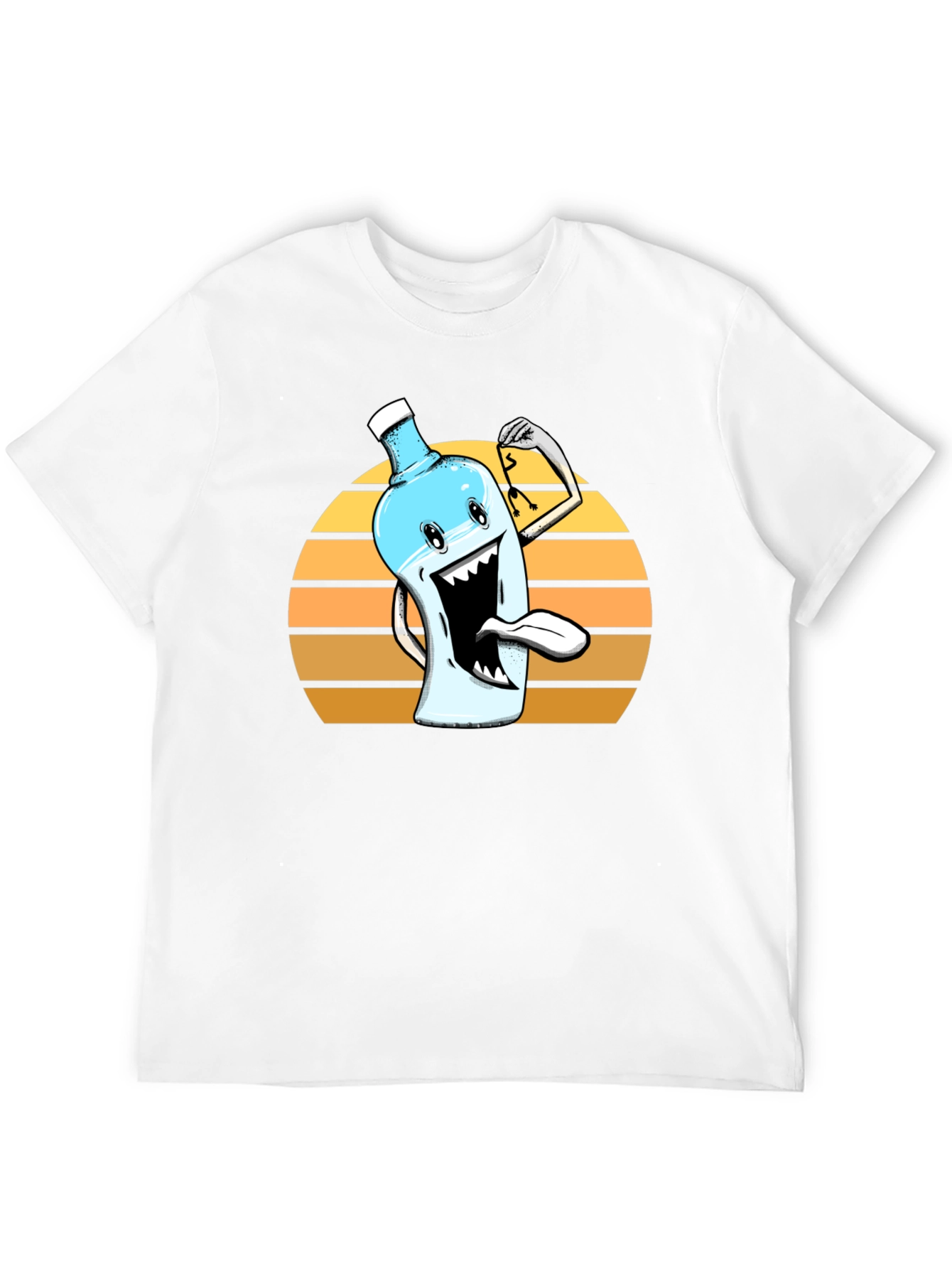 Funny Water Cooler Cartoon Graphic Tee