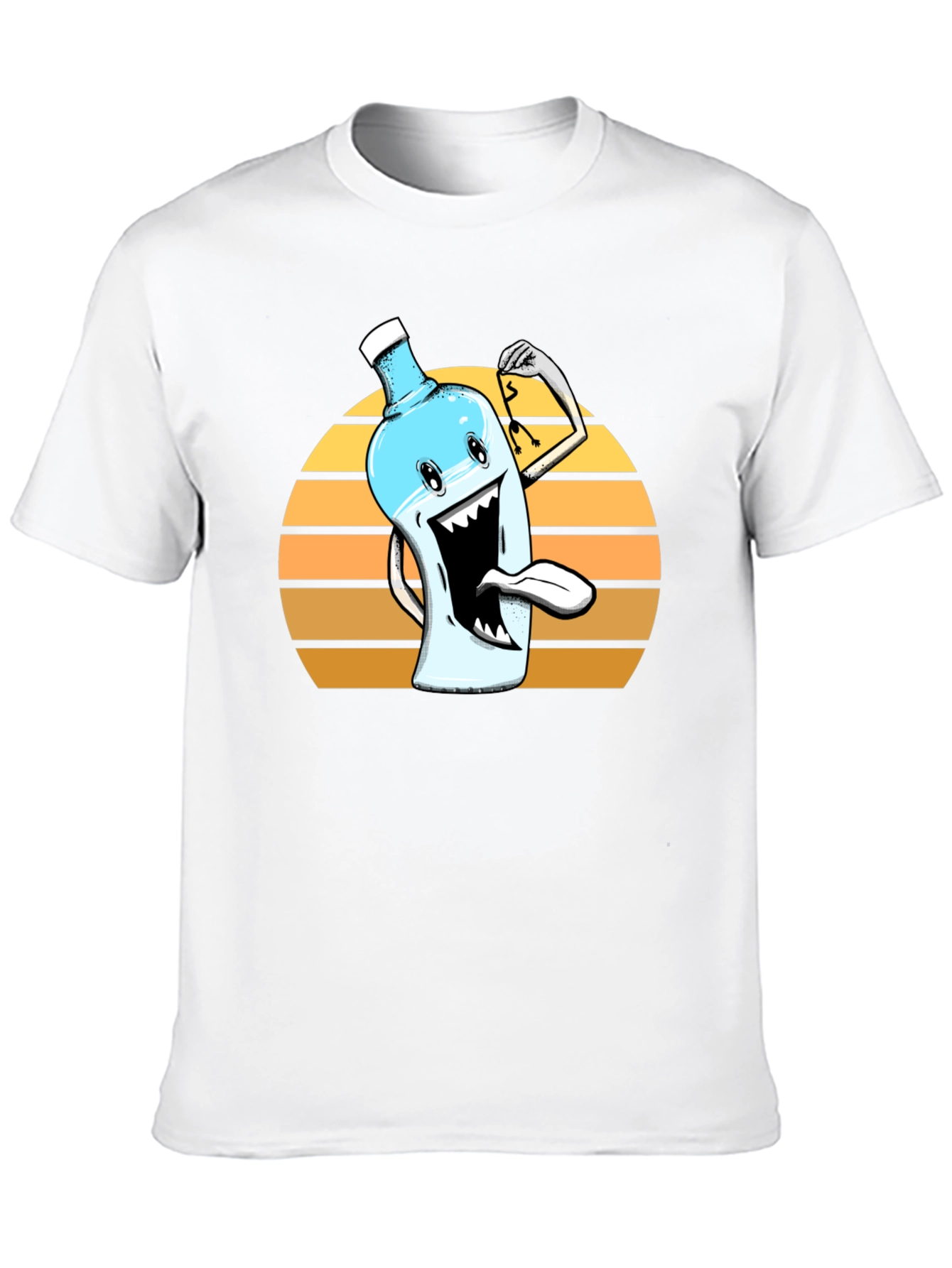 Funny Water Cooler Cartoon Graphic Tee