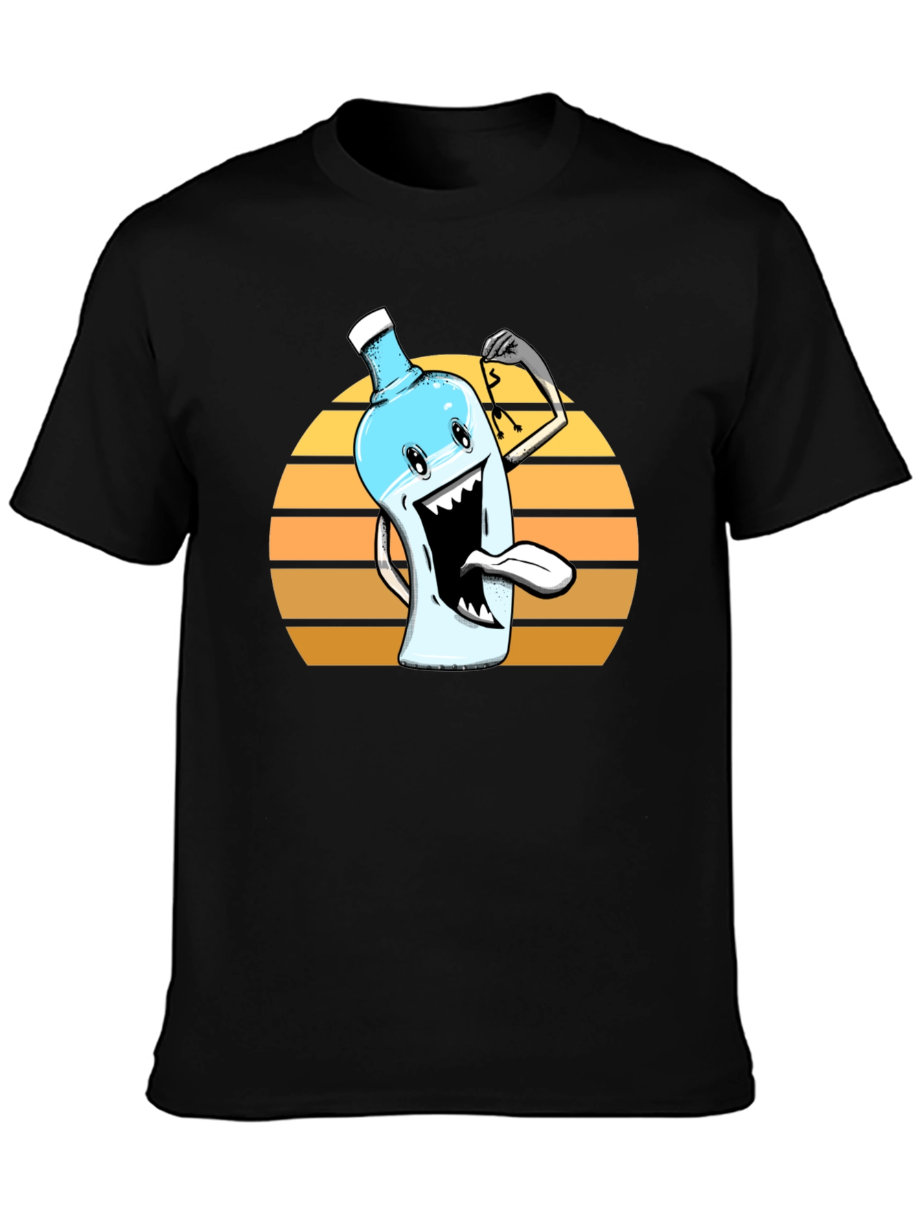 Funny Water Cooler Cartoon Graphic Tee