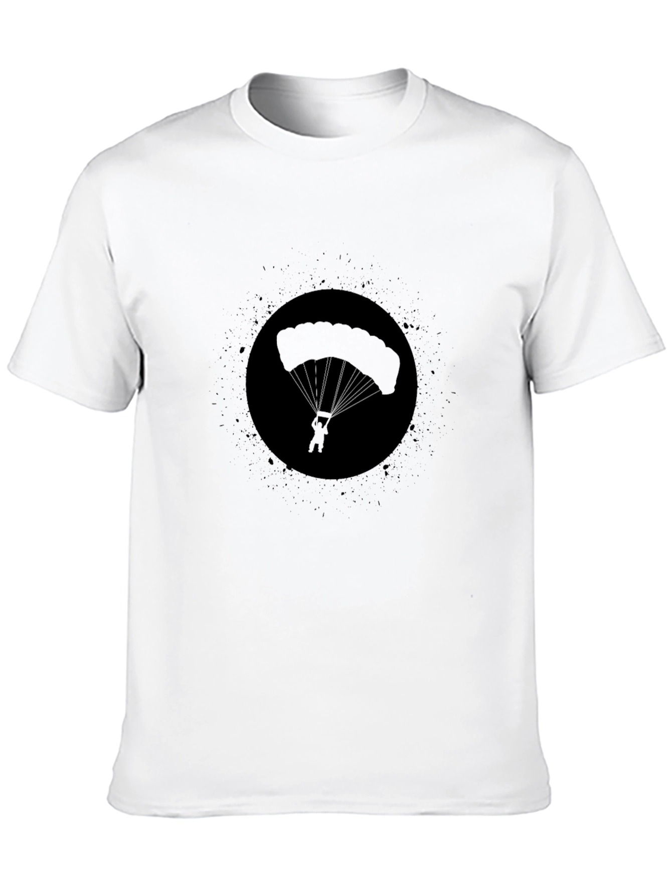 Black Parachute Graphic Tee