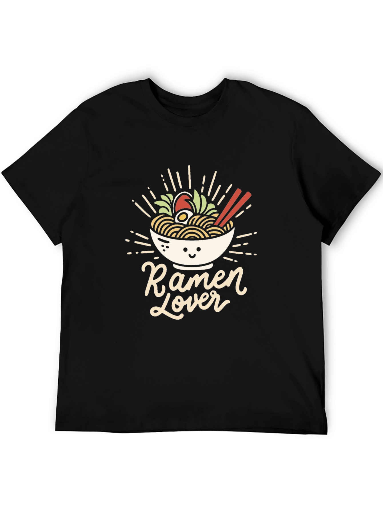 Ramen Lover Graphic T-Shirt - Casual Style