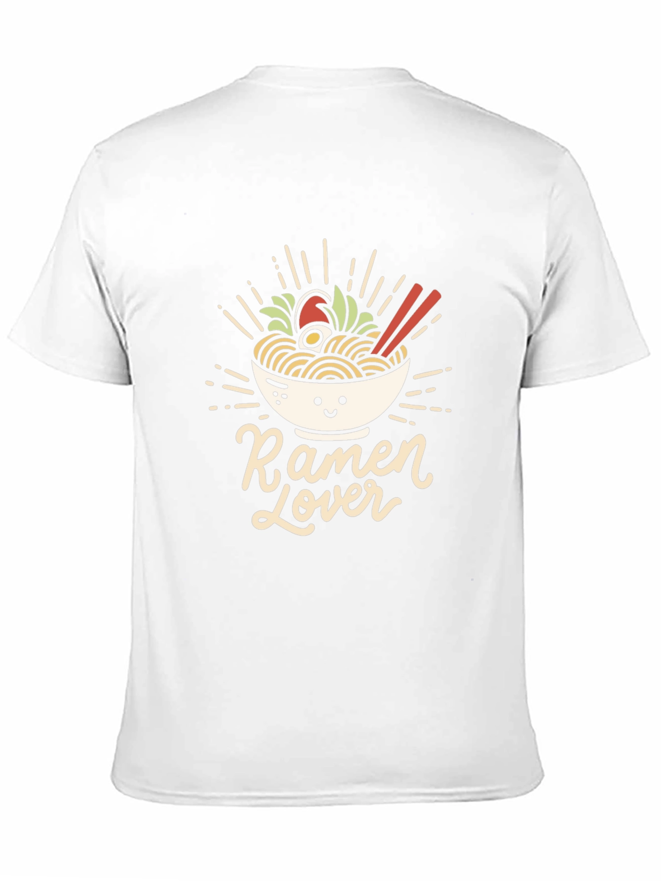 Ramen Lover Graphic T-Shirt - Casual Style