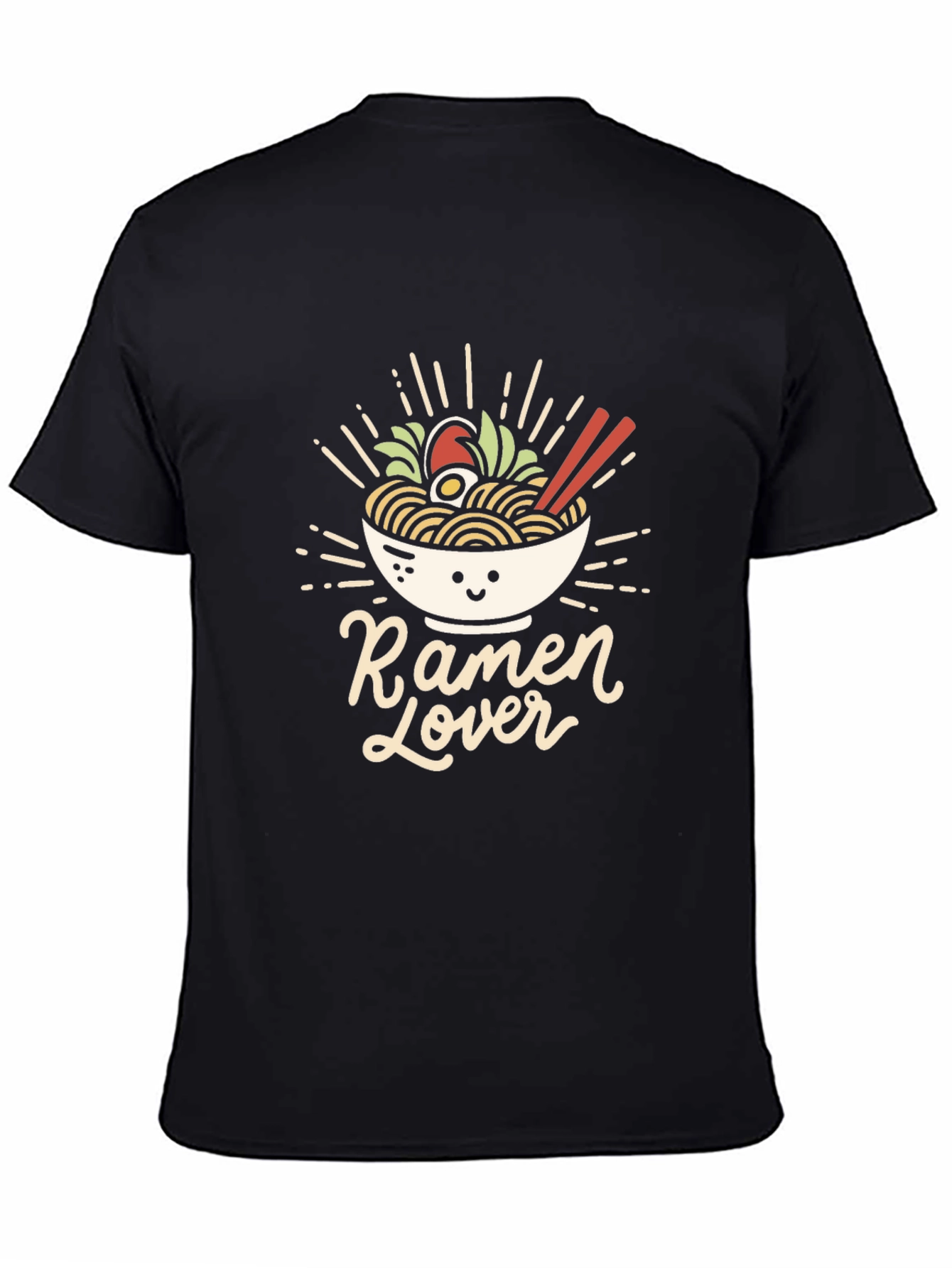 Ramen Lover Graphic T-Shirt - Casual Style