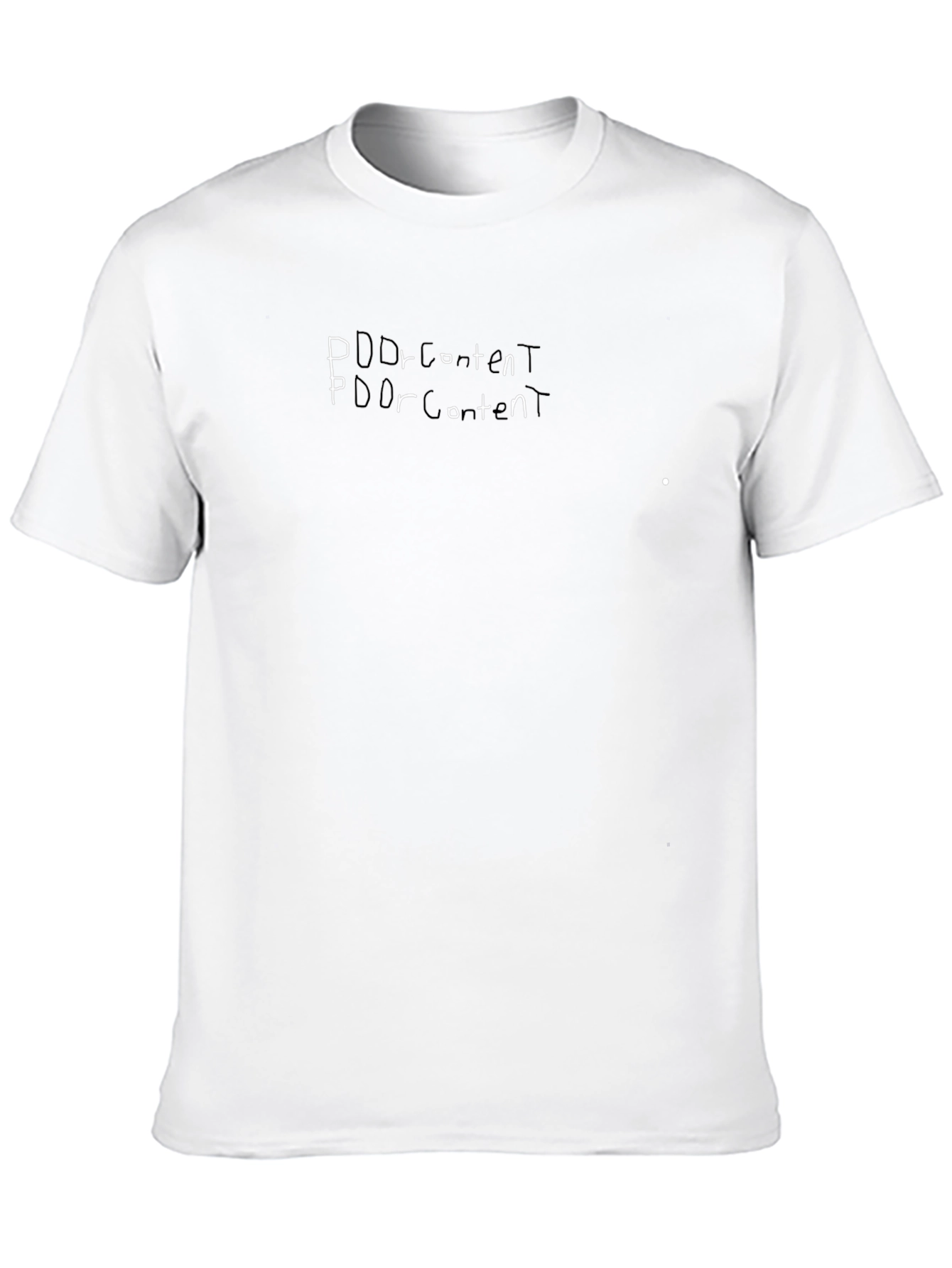 Poor Content Crewneck T-Shirt