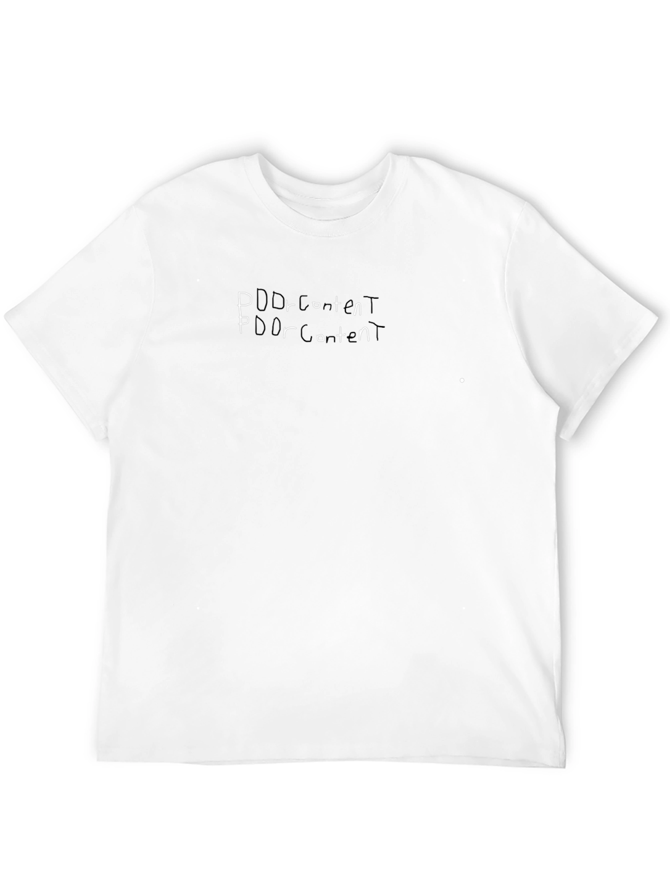 Poor Content Crewneck T-Shirt