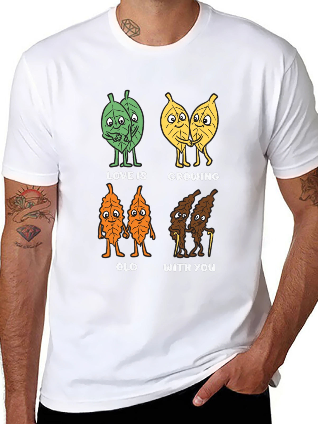 Love is Growing Old With You T-Shirt