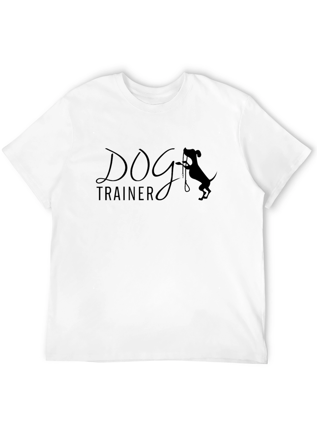 Dog Trainer Graphic Tee - Unisex Black T-Shirt