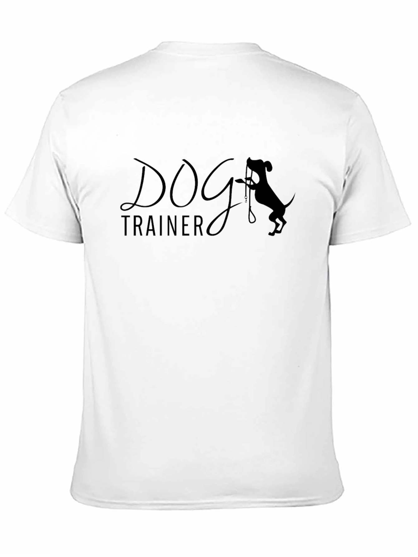 Dog Trainer Graphic Tee - Unisex Black T-Shirt