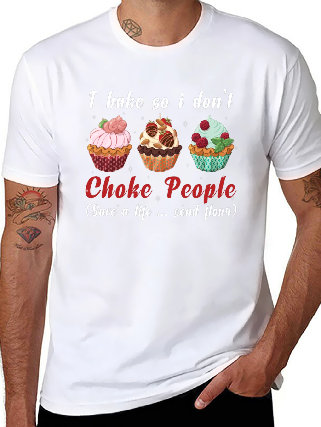 I Bake So I Dont Choke People T-Shirt