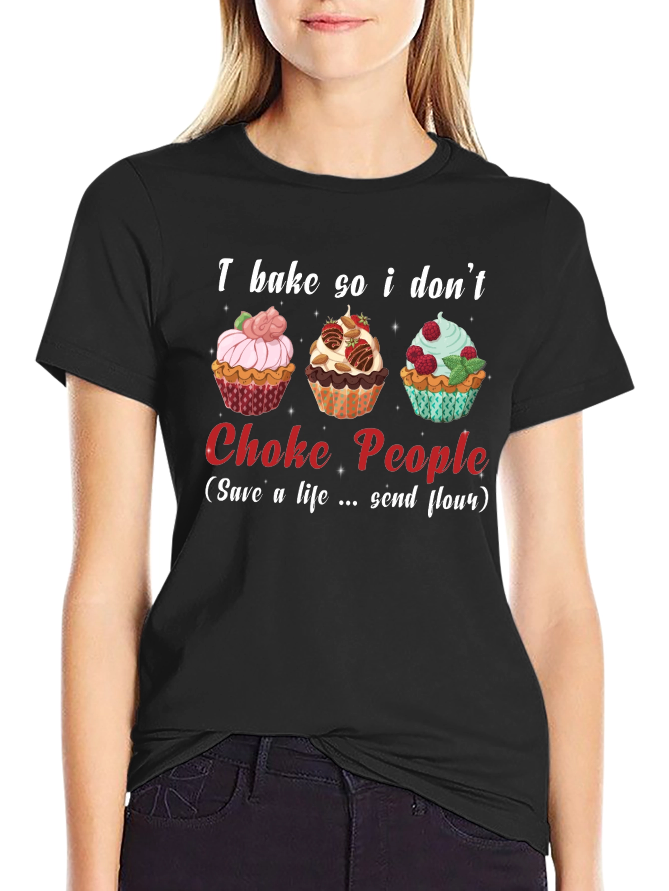 I Bake So I Dont Choke People T-Shirt