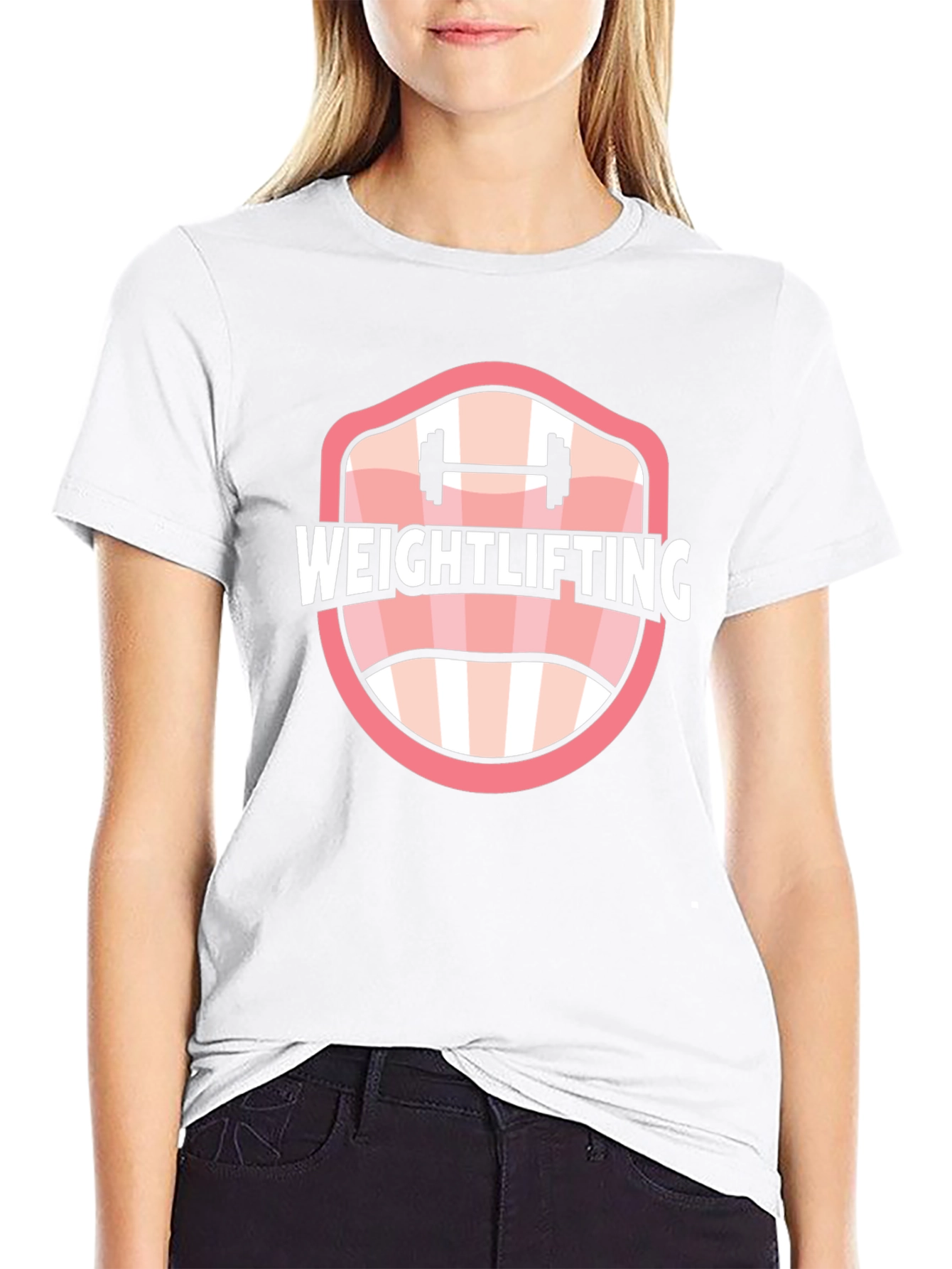 Weightlifting Graphic Tee - Black