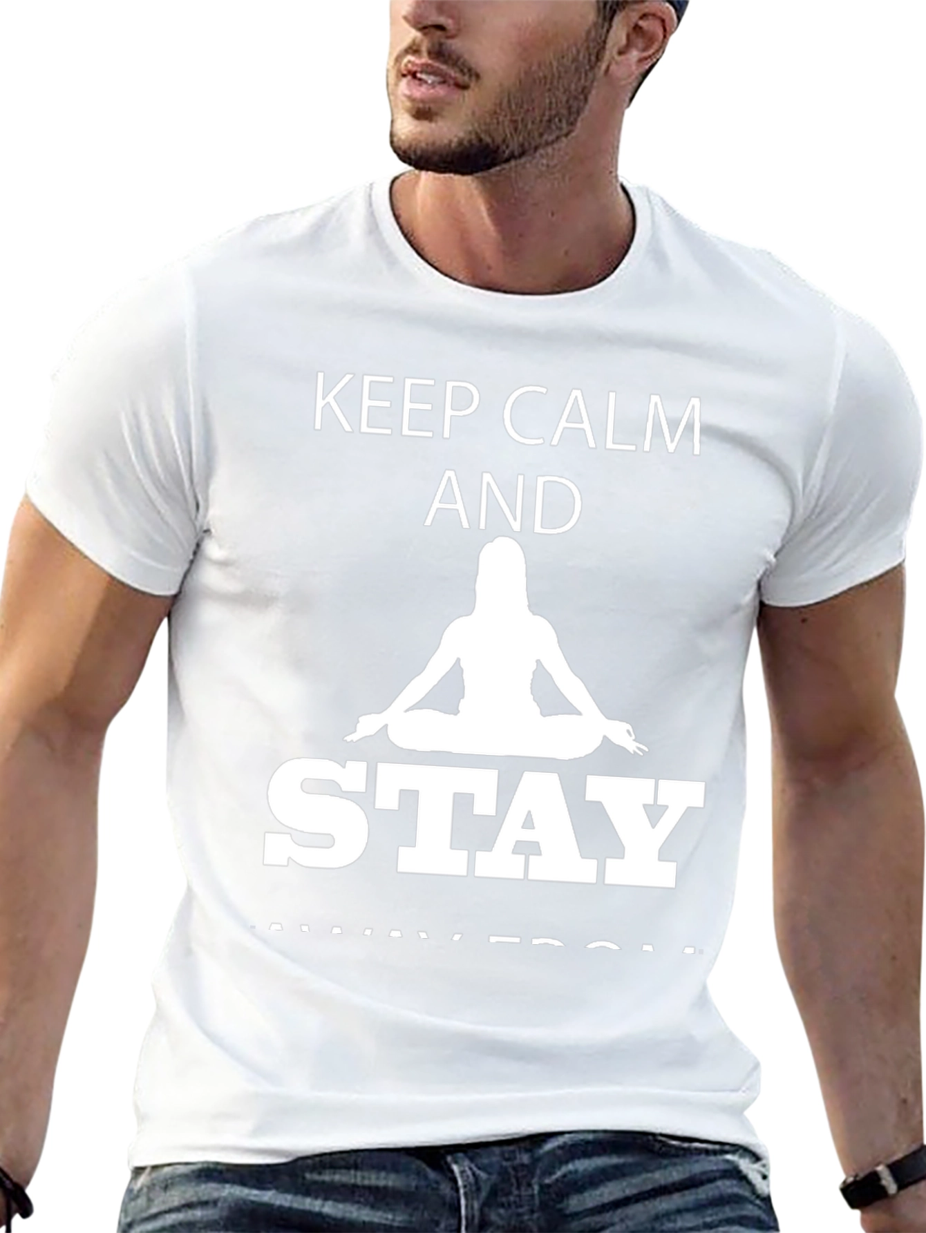 Keep Calm Stay Away From Yoga T-Shirt