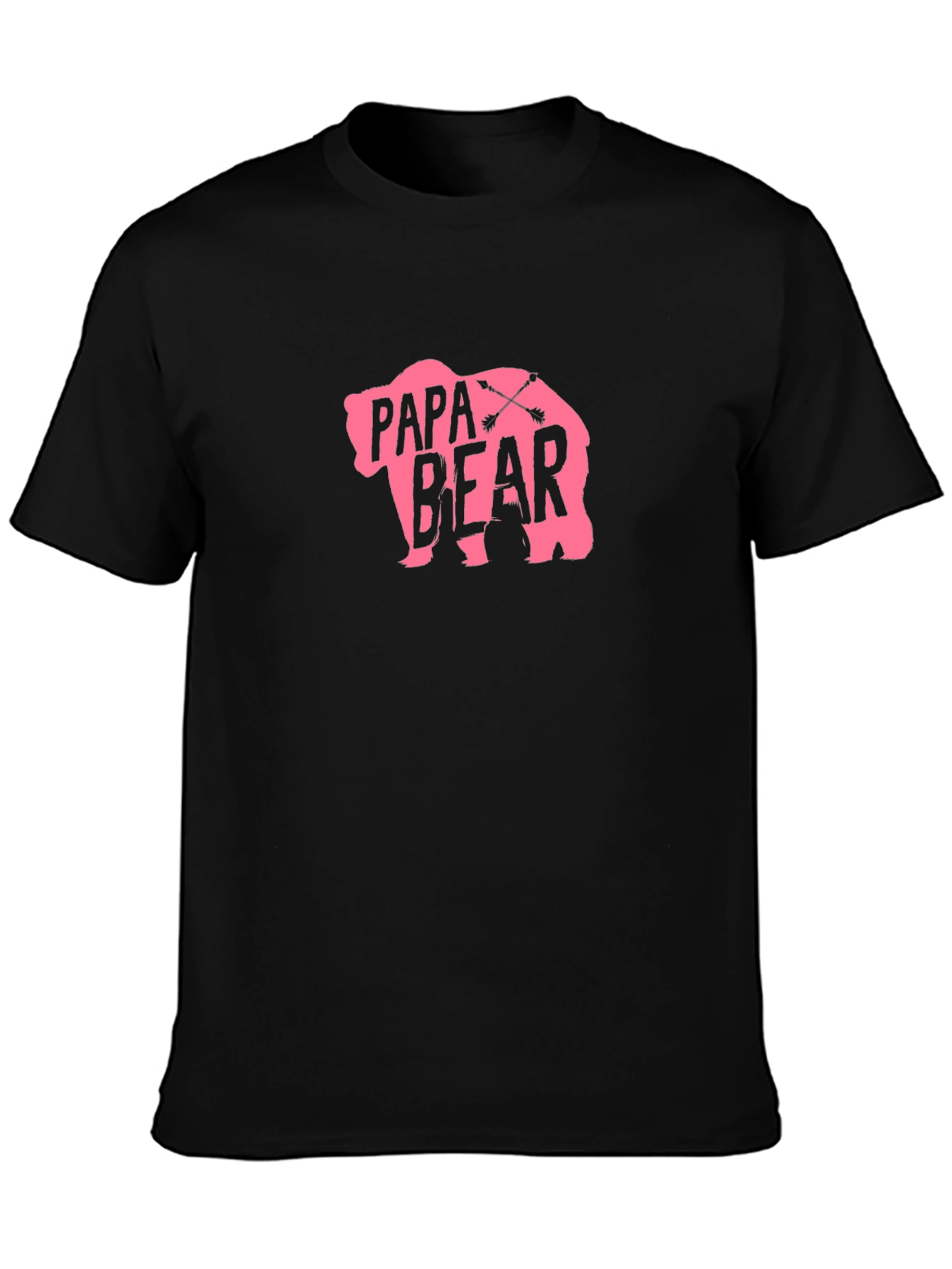 Papa Bear Graphic Tee - Trendy Dad T-Shirt