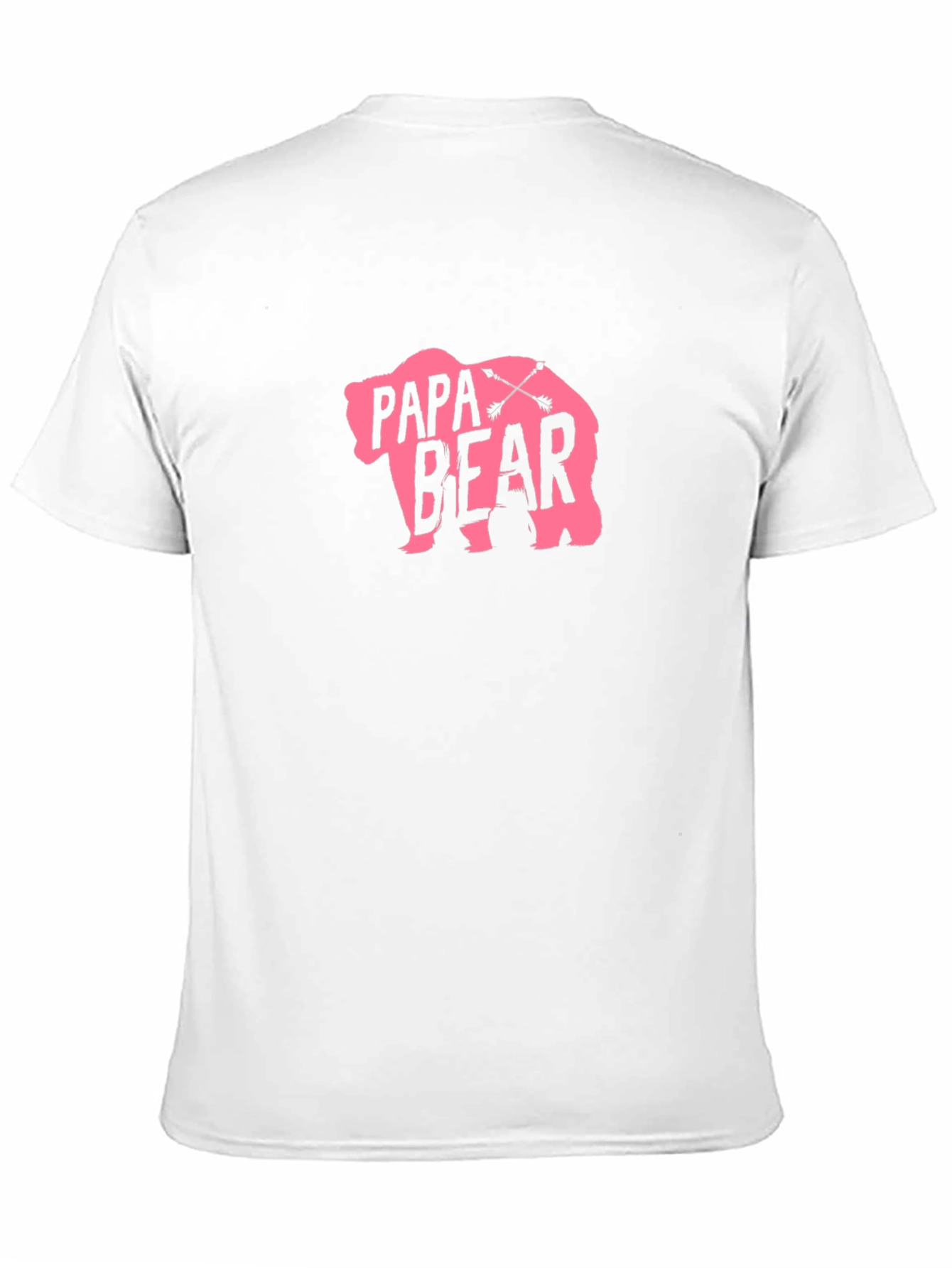 Papa Bear Graphic Tee - Trendy Dad T-Shirt