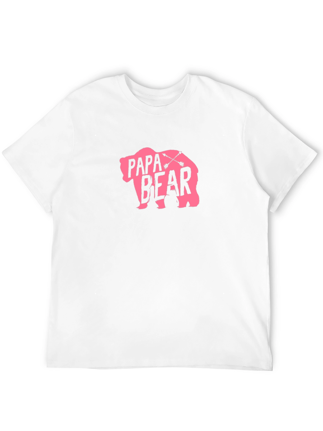 Papa Bear Graphic Tee - Trendy Dad T-Shirt