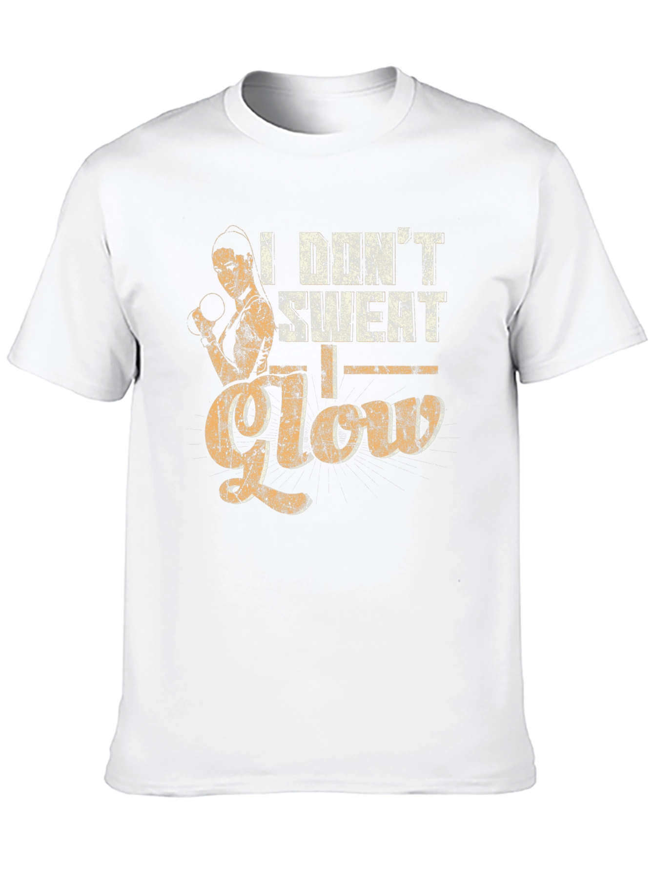 I Dont Sweat I Glow Graphic Tee