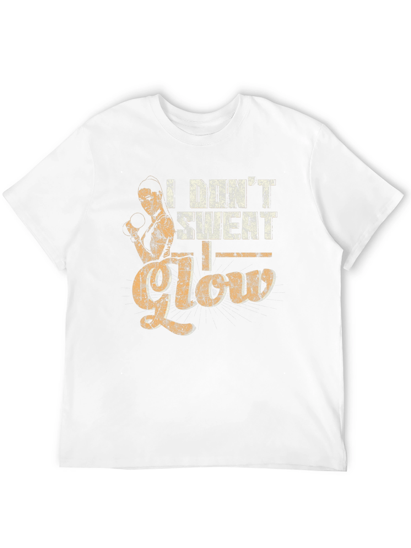 I Dont Sweat I Glow Graphic Tee