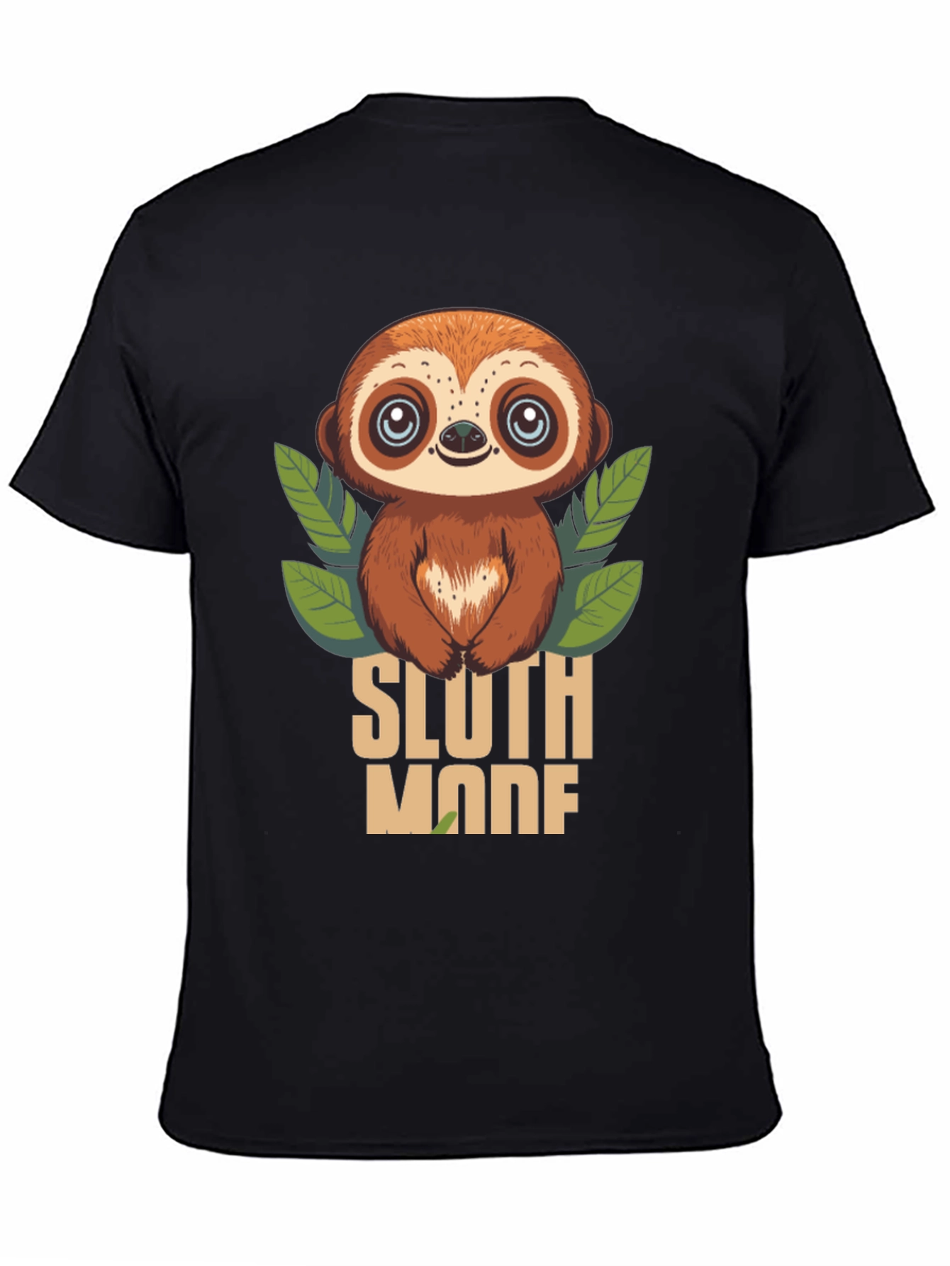 Sloth Mode T-Shirt - Relaxed Fit Cute Sloth Graphic