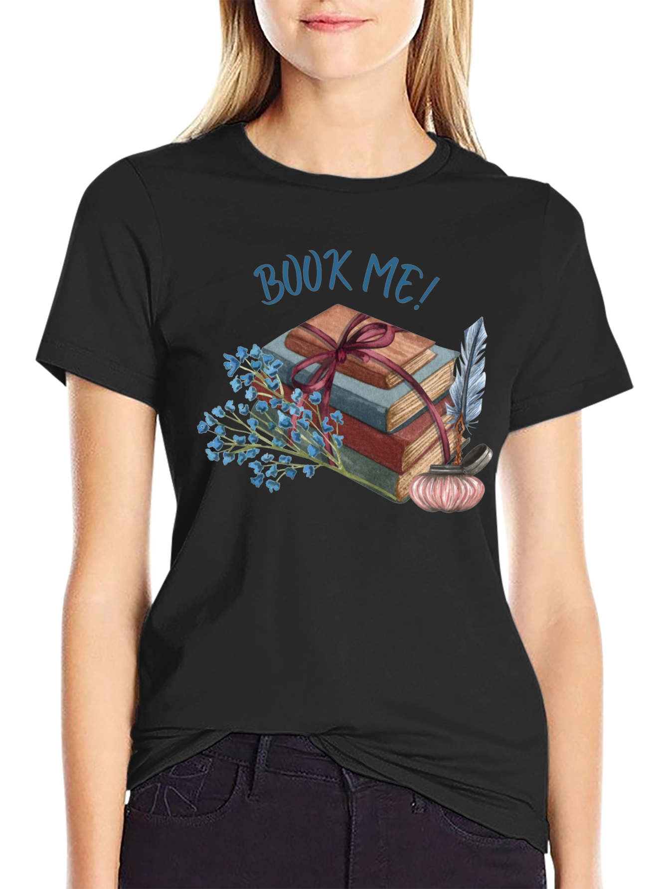 Book Me T-Shirt Reader Gift