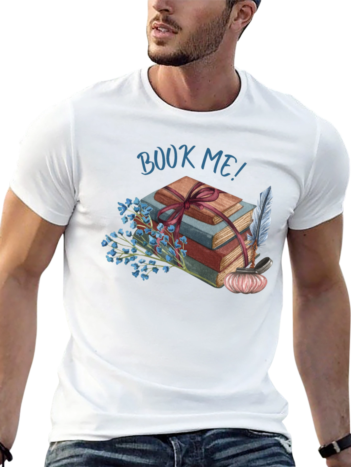Book Me T-Shirt Reader Gift