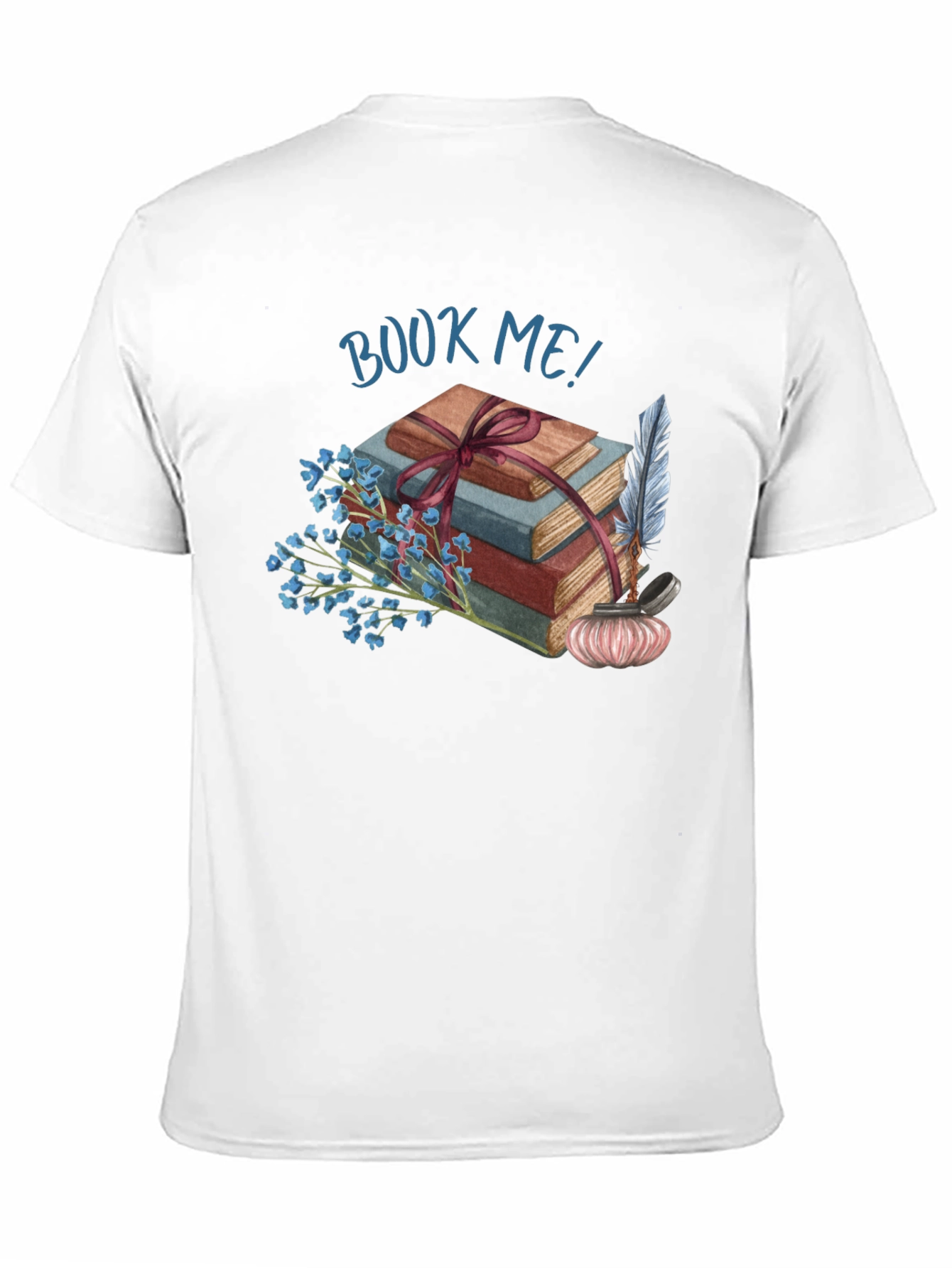 Book Me T-Shirt Reader Gift