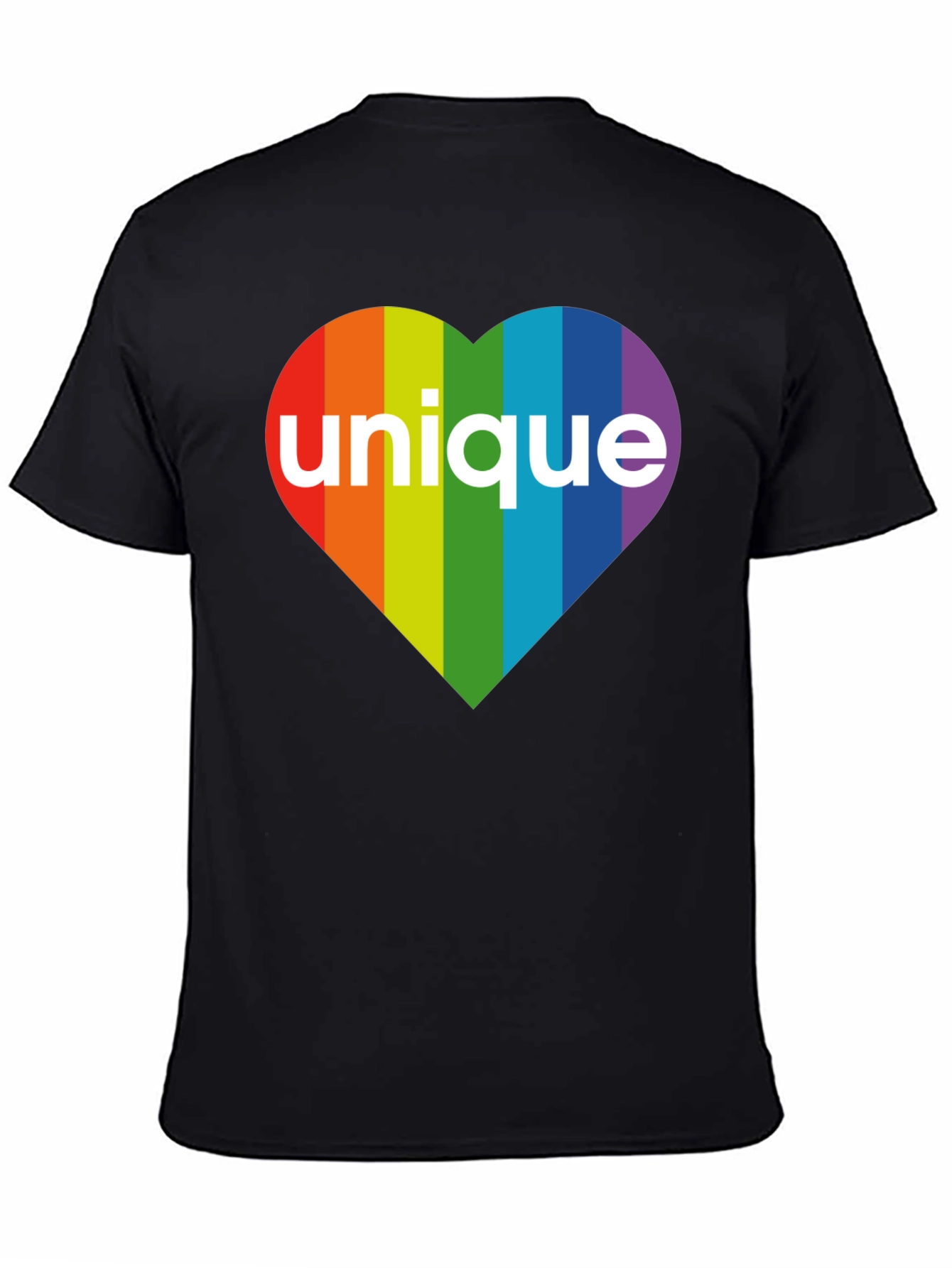 Unique Rainbow Heart T-Shirt - Pride Apparel