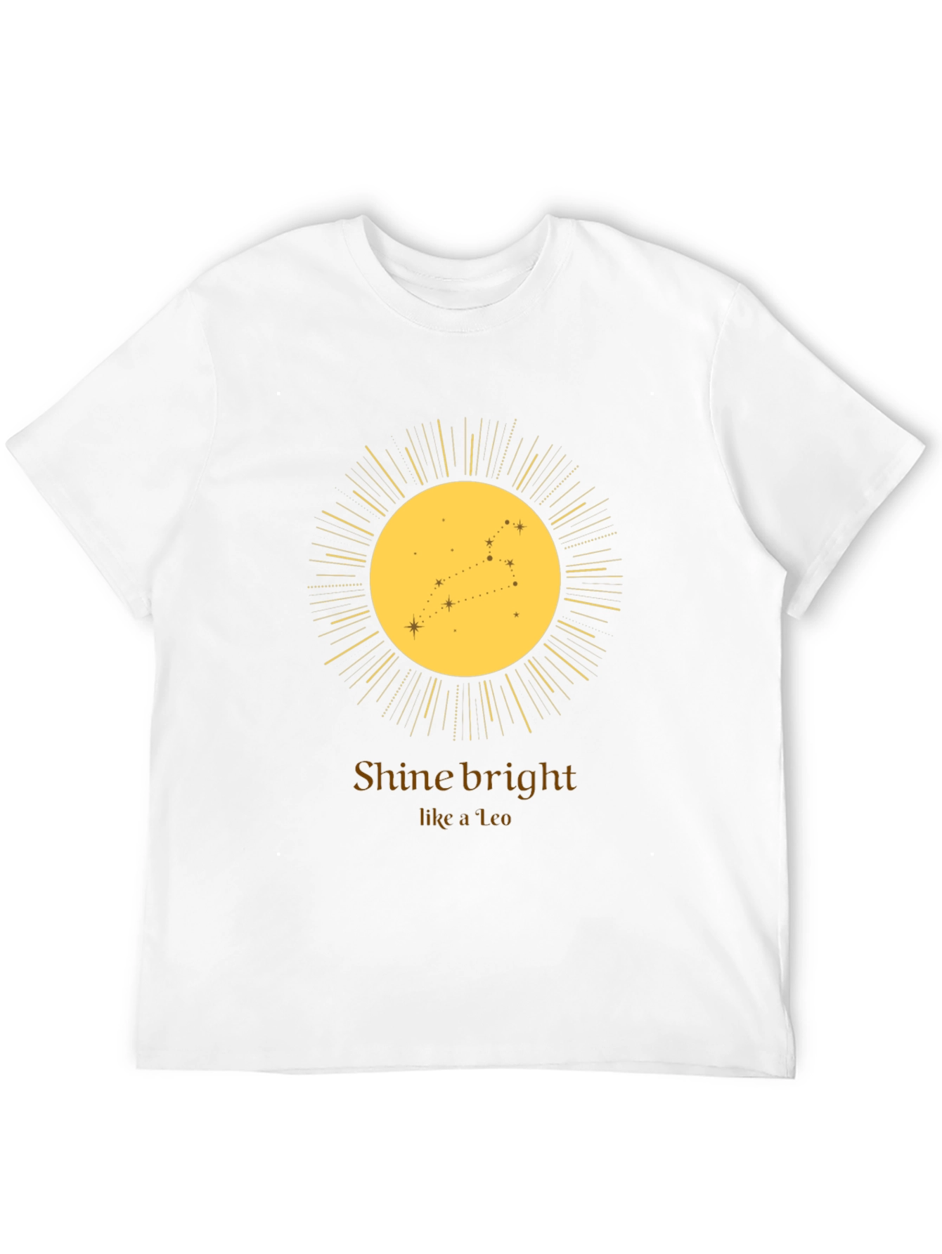 Leo Zodiac Constellation Graphic Tee