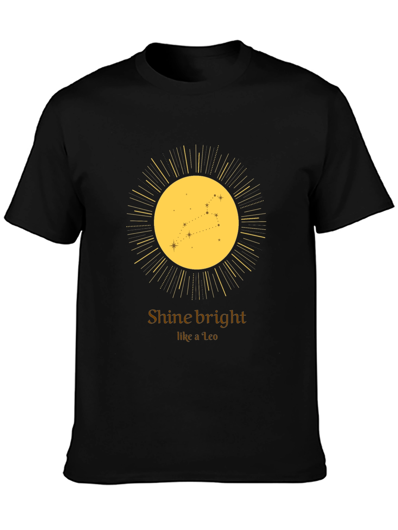 Leo Zodiac Constellation Graphic Tee