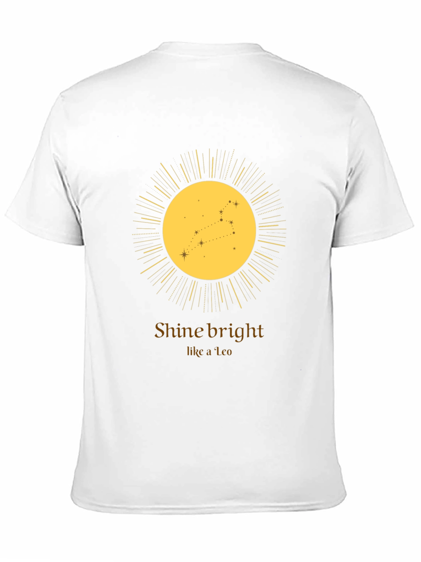 Leo Zodiac Constellation Graphic Tee