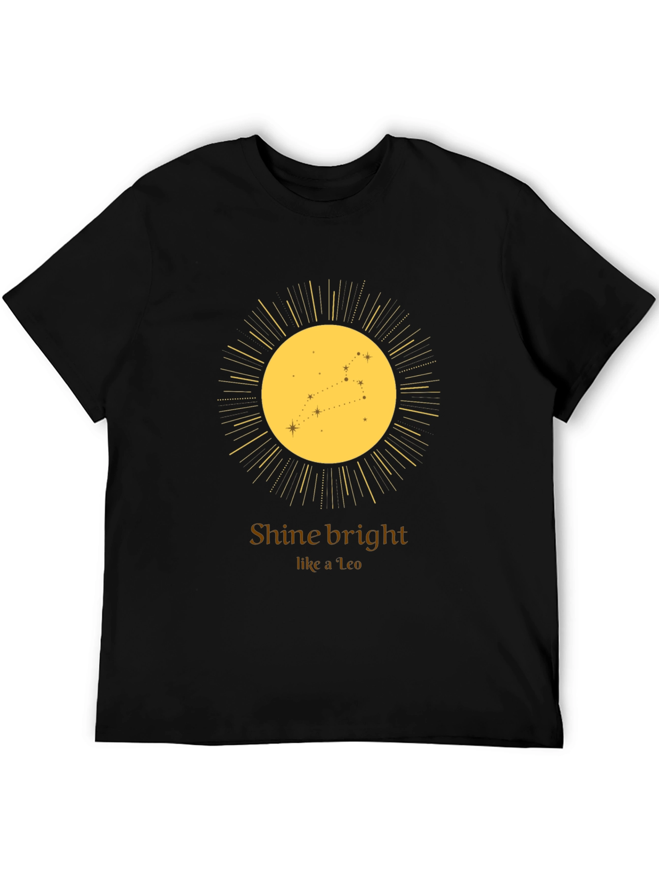 Leo Zodiac Constellation Graphic Tee